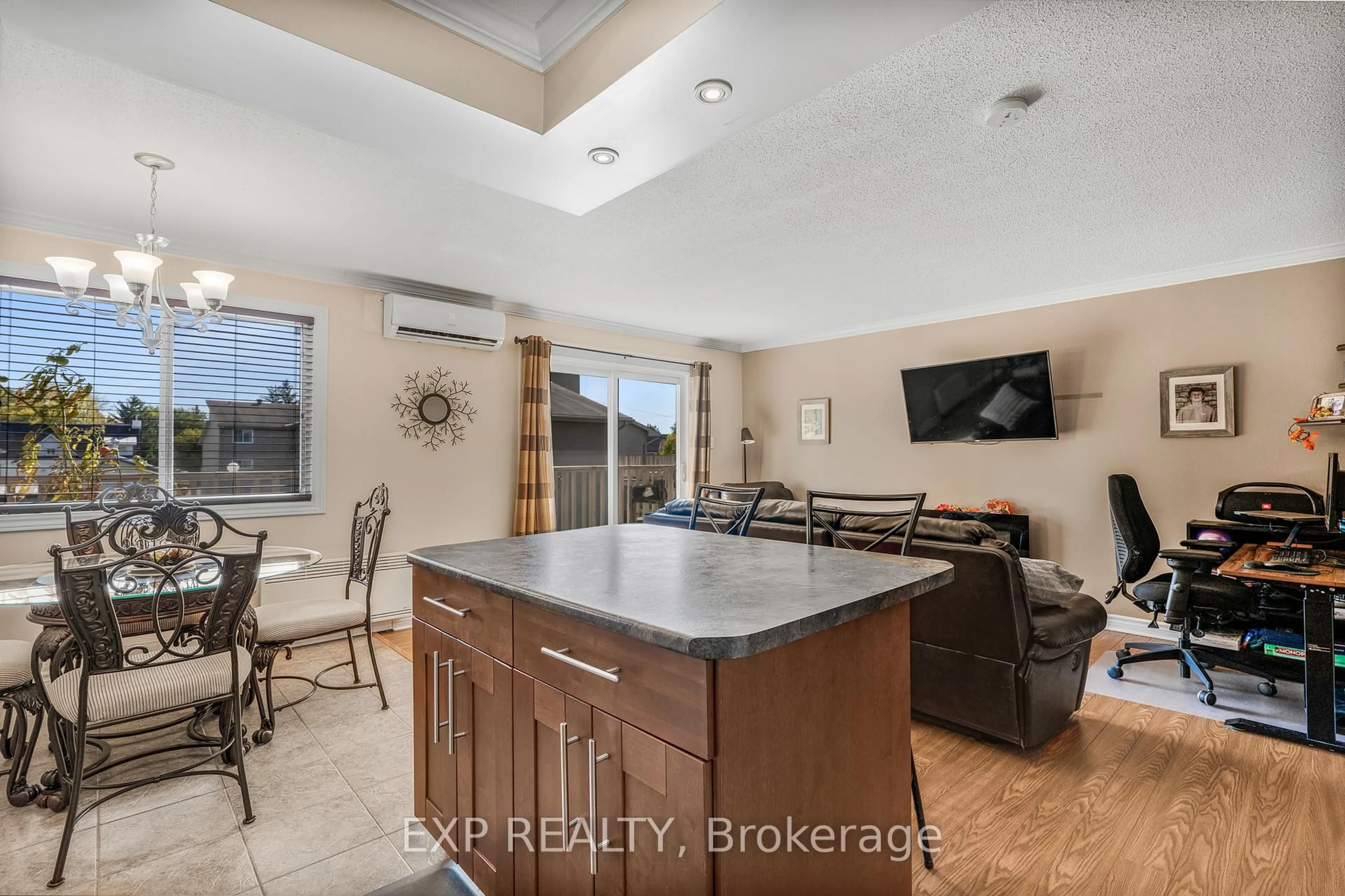 Open concept kitchen, ceramic/tile floor for 776 St Jean St #8, Casselman Ontario K0A 1M0