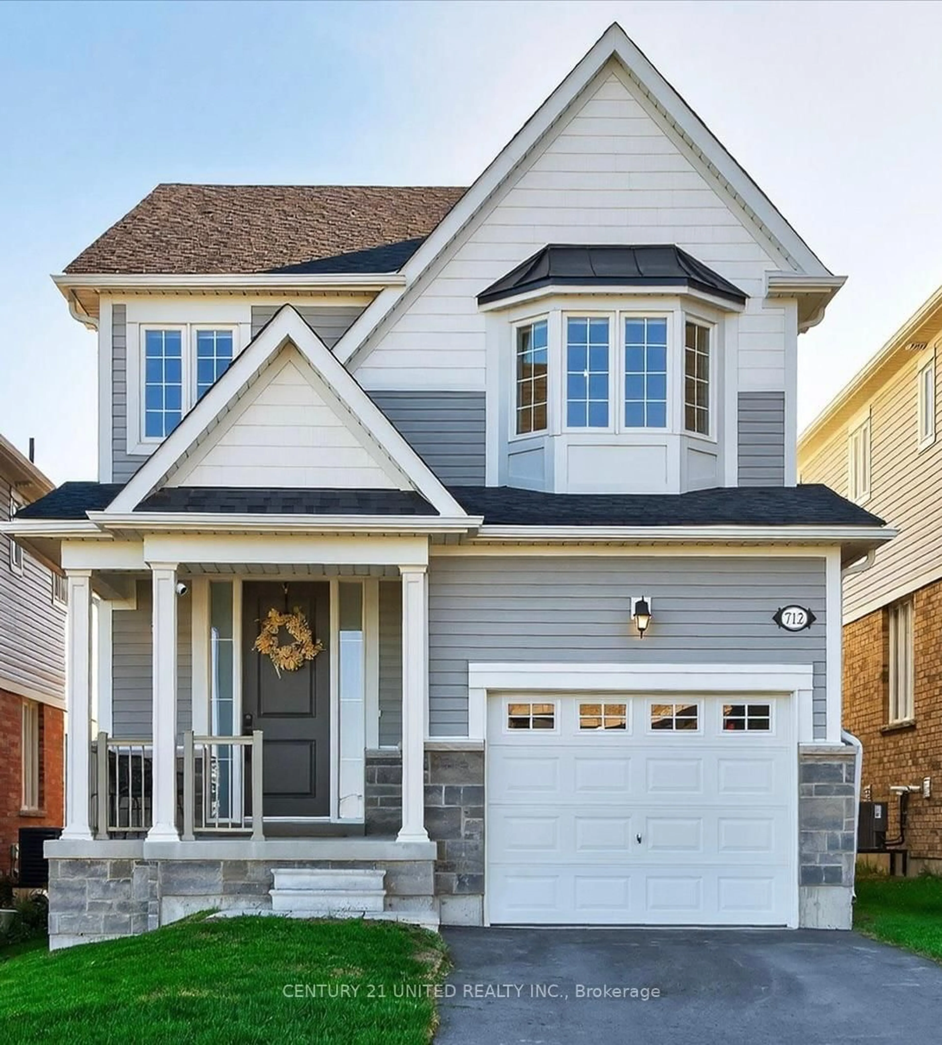 Home with vinyl exterior material, street for 712 Latimer Way, Peterborough Ontario K9K 0H4