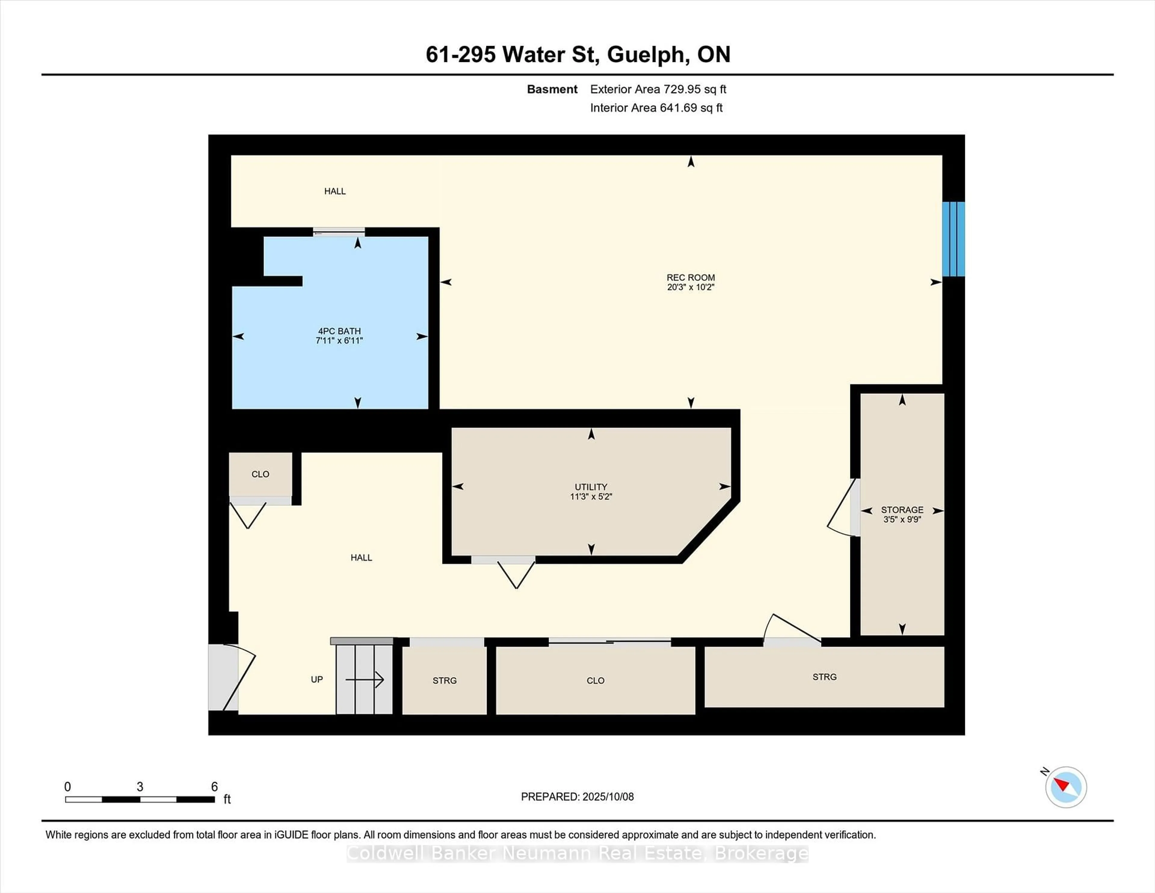 Floor plan for 295 Water St #61, Guelph Ontario N1G 2X5