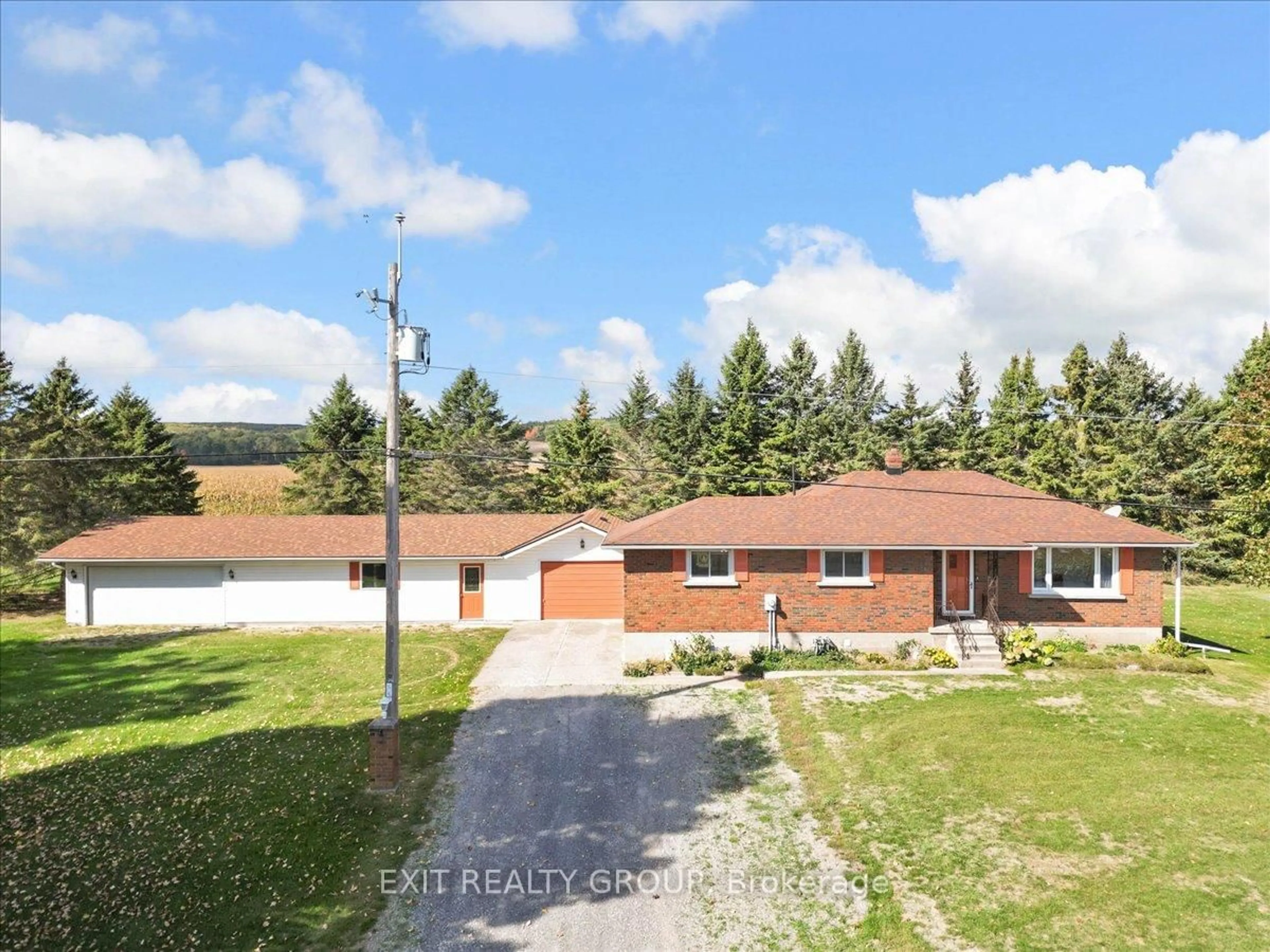 A pic from outside/outdoor area/front of a property/back of a property/a pic from drone, street for 654 Fish & Game Club Rd, Hastings Ontario K0K 2C0