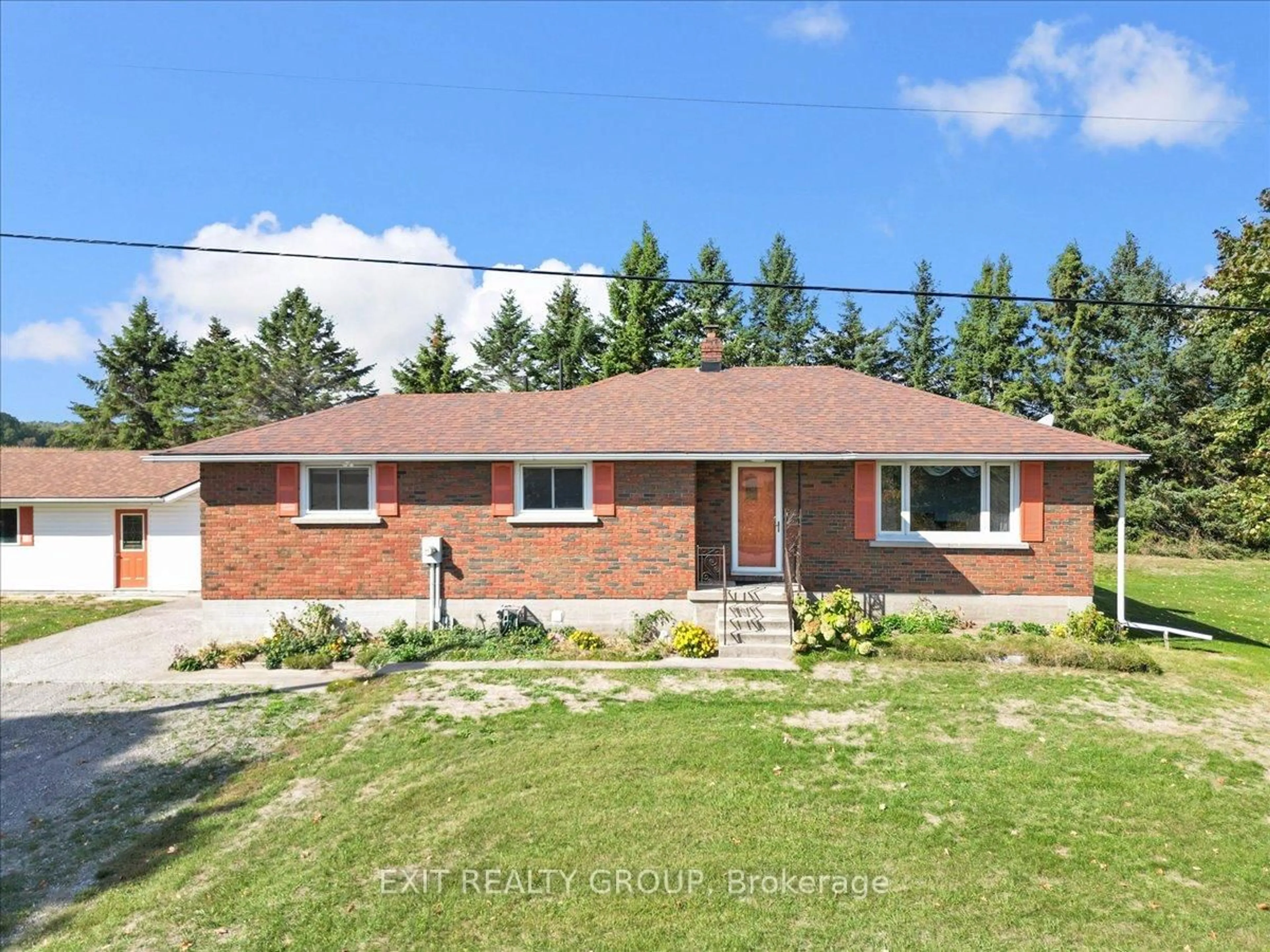 A pic from outside/outdoor area/front of a property/back of a property/a pic from drone, street for 654 Fish & Game Club Rd, Hastings Ontario K0K 2C0
