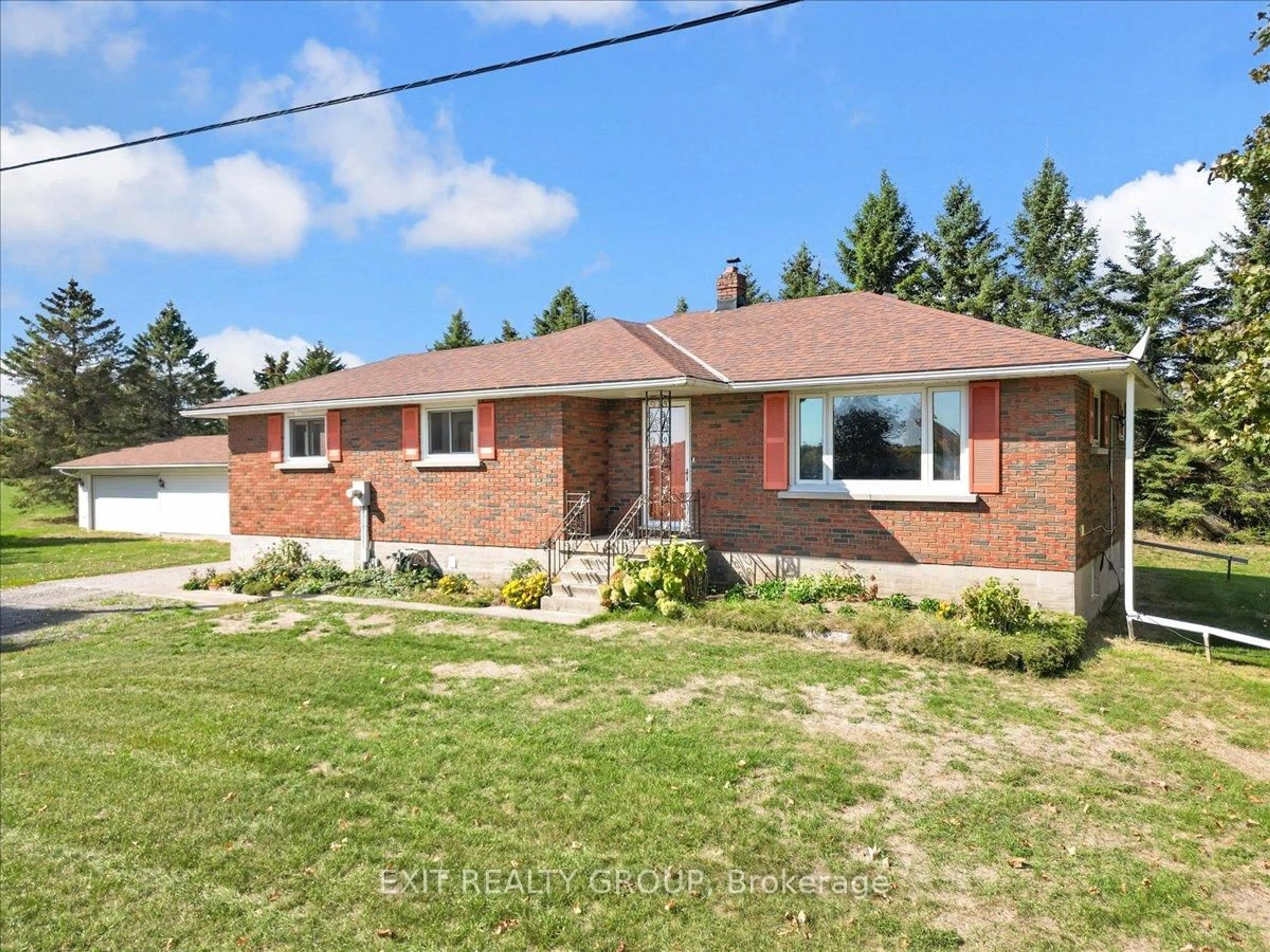 Home with brick exterior material, street for 654 Fish & Game Club Rd, Hastings Ontario K0K 2C0