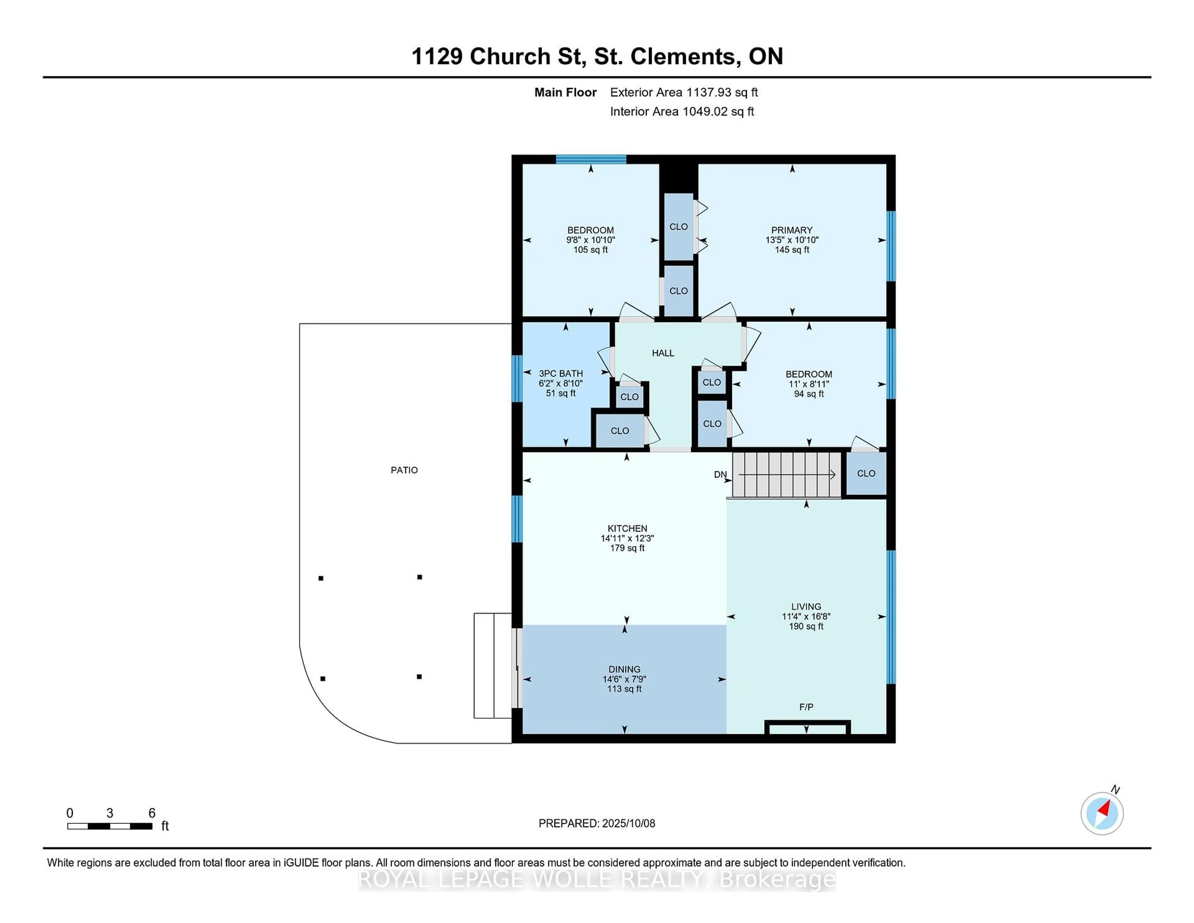 Floor plan for 1129 Church St, Wellesley Ontario N0B 2M0