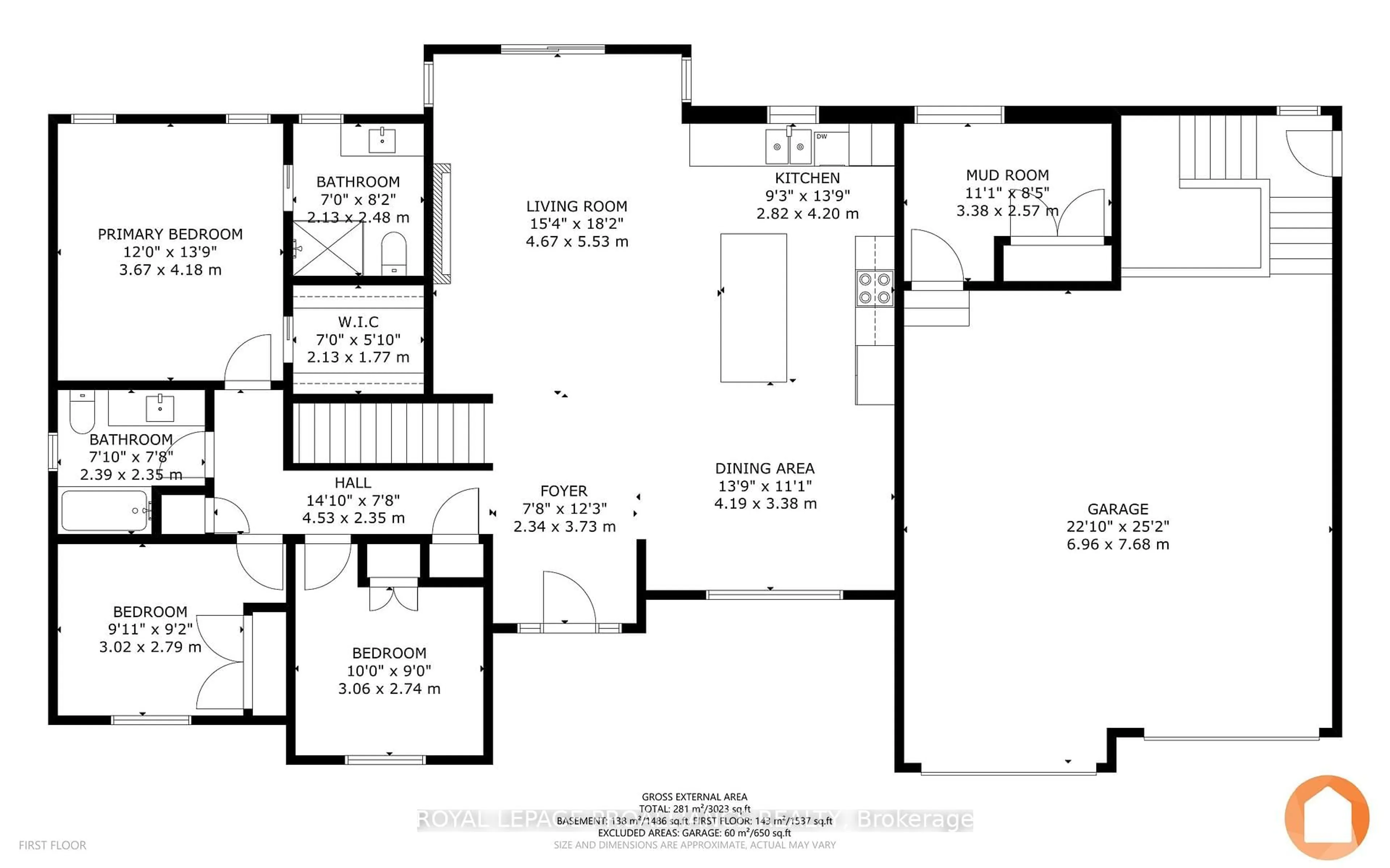 Floor plan for 15603 County 2 Rd, Brighton Ontario K0K 1H0