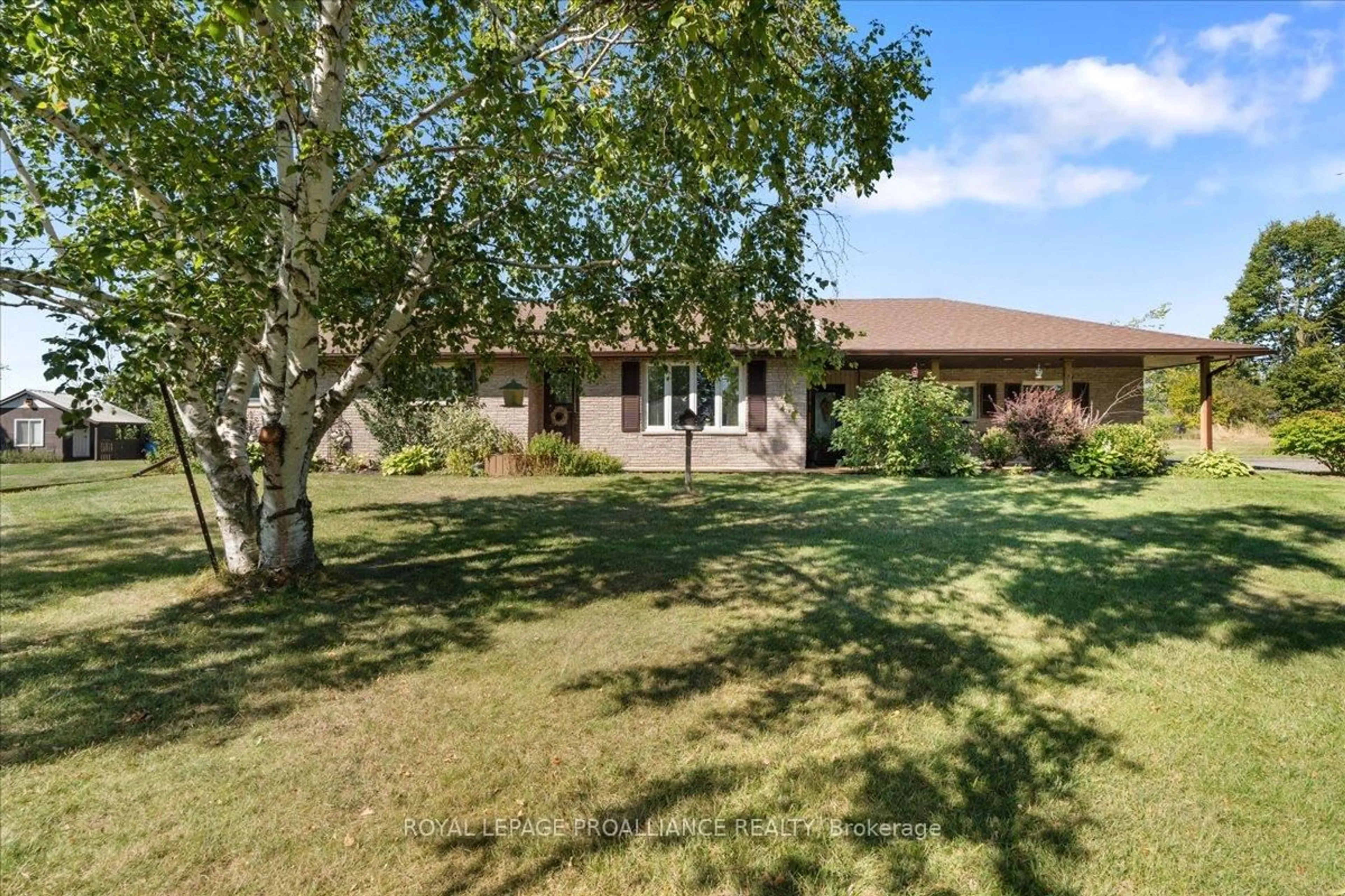 A pic from outside/outdoor area/front of a property/back of a property/a pic from drone, unknown for 3223 Stirling-Marmora Rd, Stirling Ontario K0K 3E0