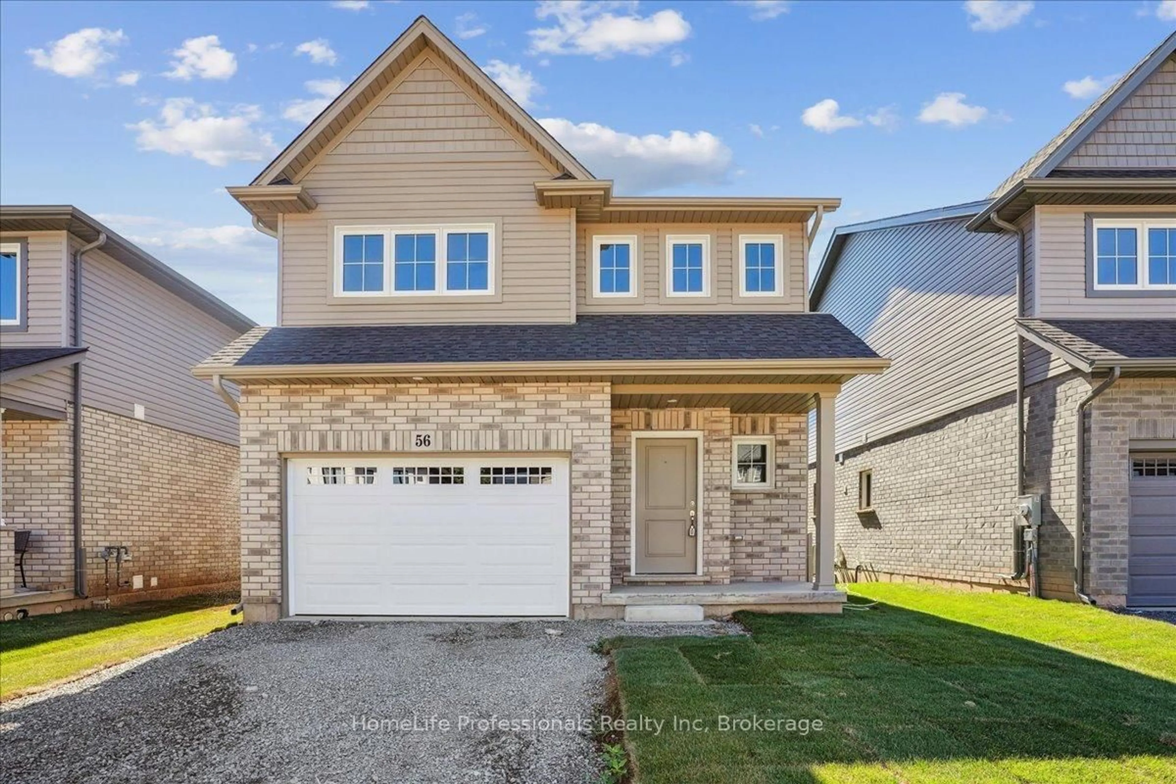 Home with brick exterior material, street for 56 WILSON Dr, Thorold Ontario L2V 0G7