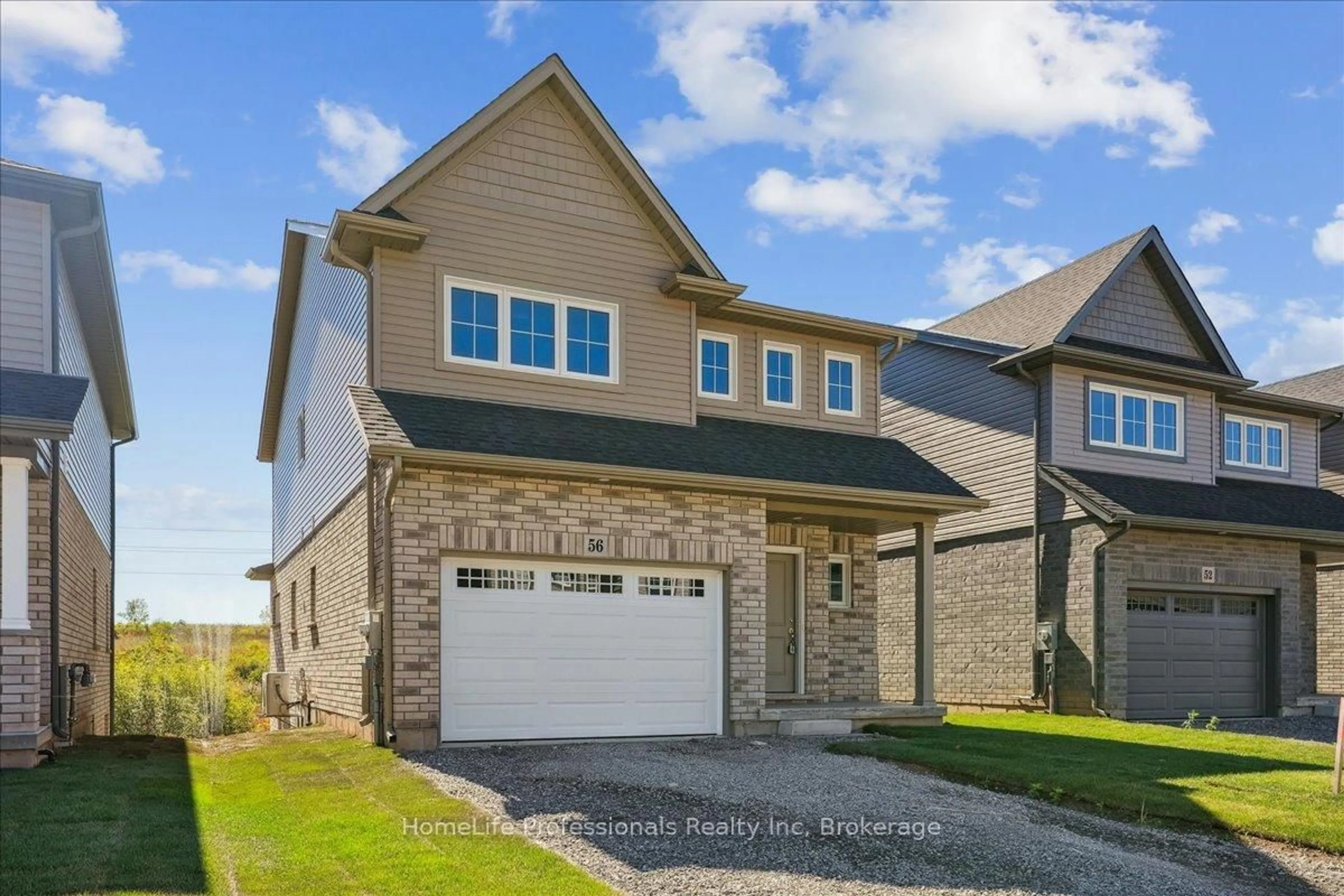 Home with brick exterior material, street for 56 WILSON Dr, Thorold Ontario L2V 0G7