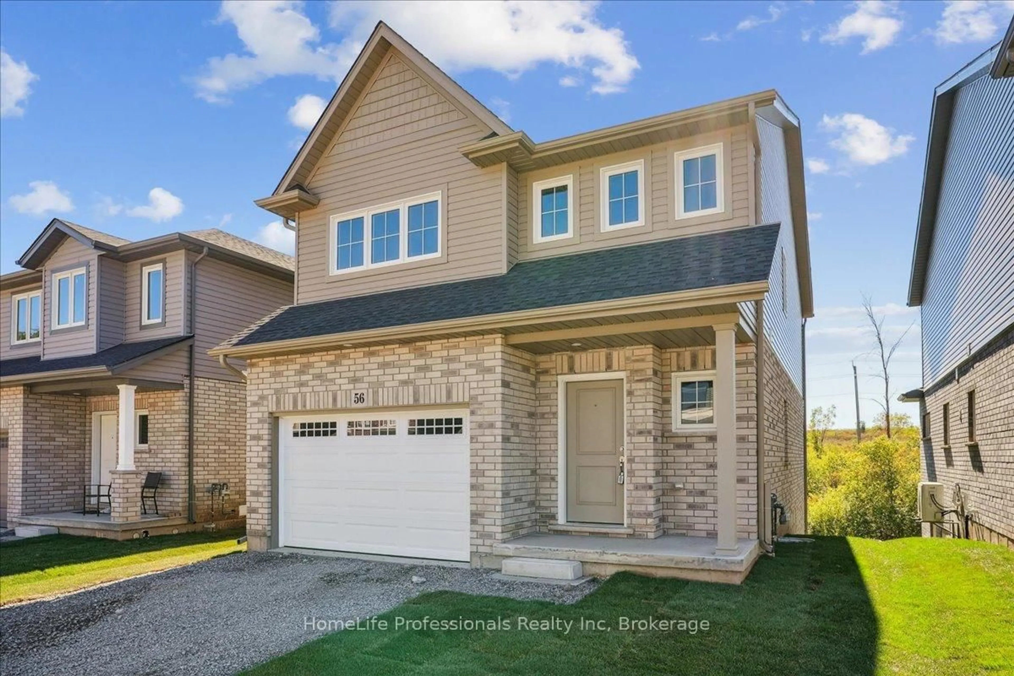 Home with brick exterior material, street for 56 WILSON Dr, Thorold Ontario L2V 0G7