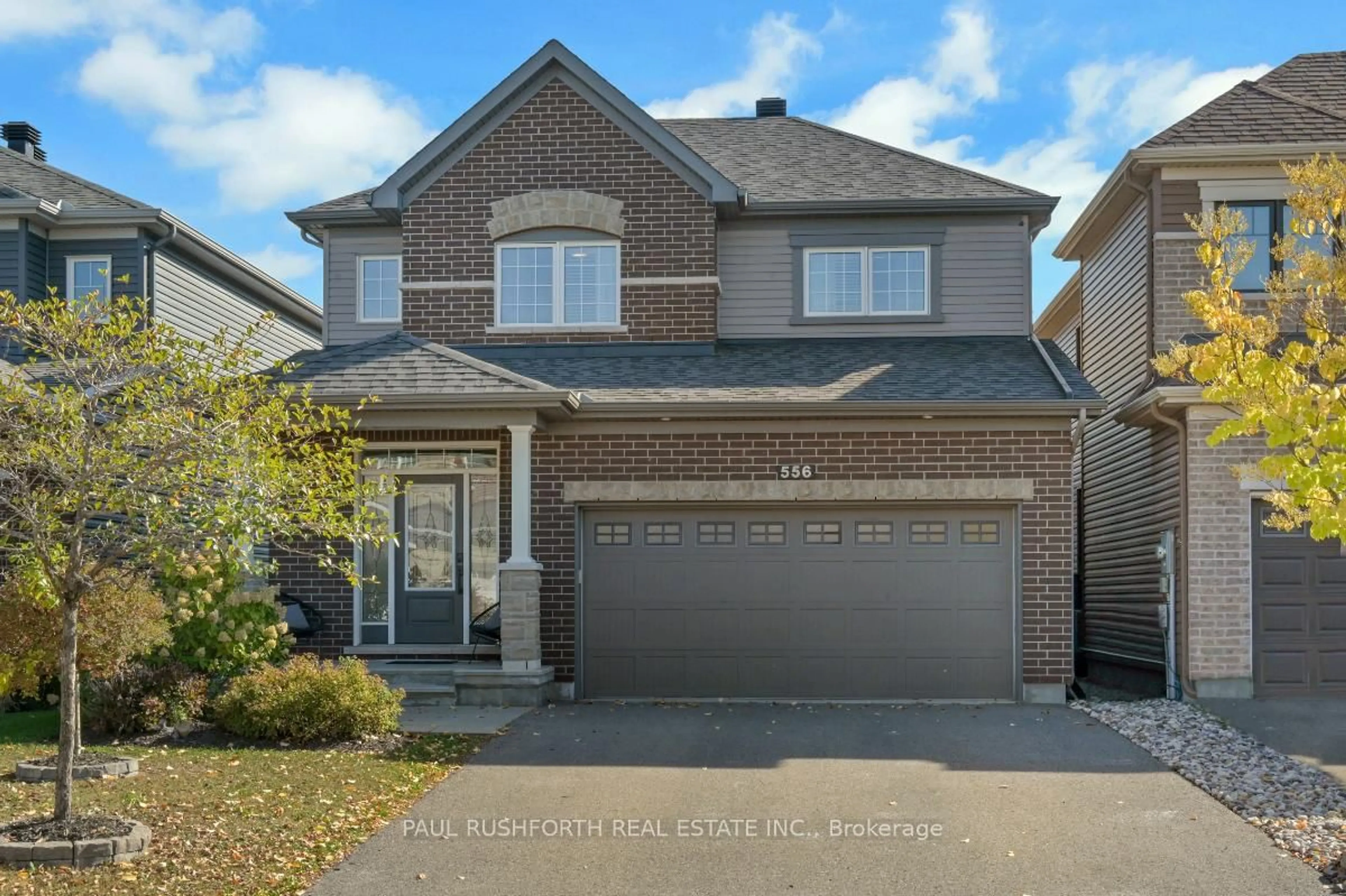 Home with brick exterior material, street for 556 Genevriers St, Ottawa Ontario K4A 0Y9