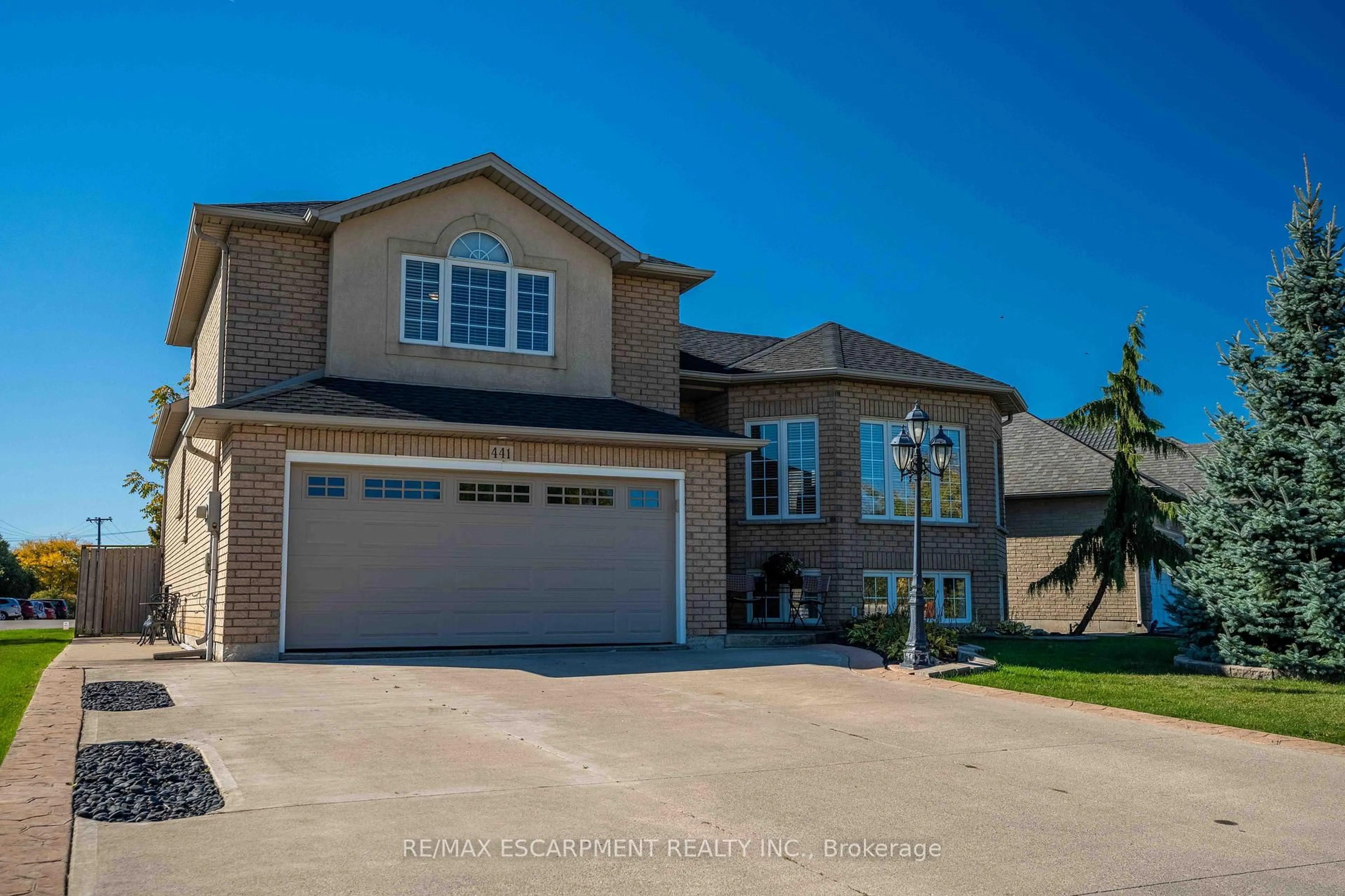 Home with brick exterior material, street for 441 Crerar Dr, Hamilton Ontario L9A 5K3