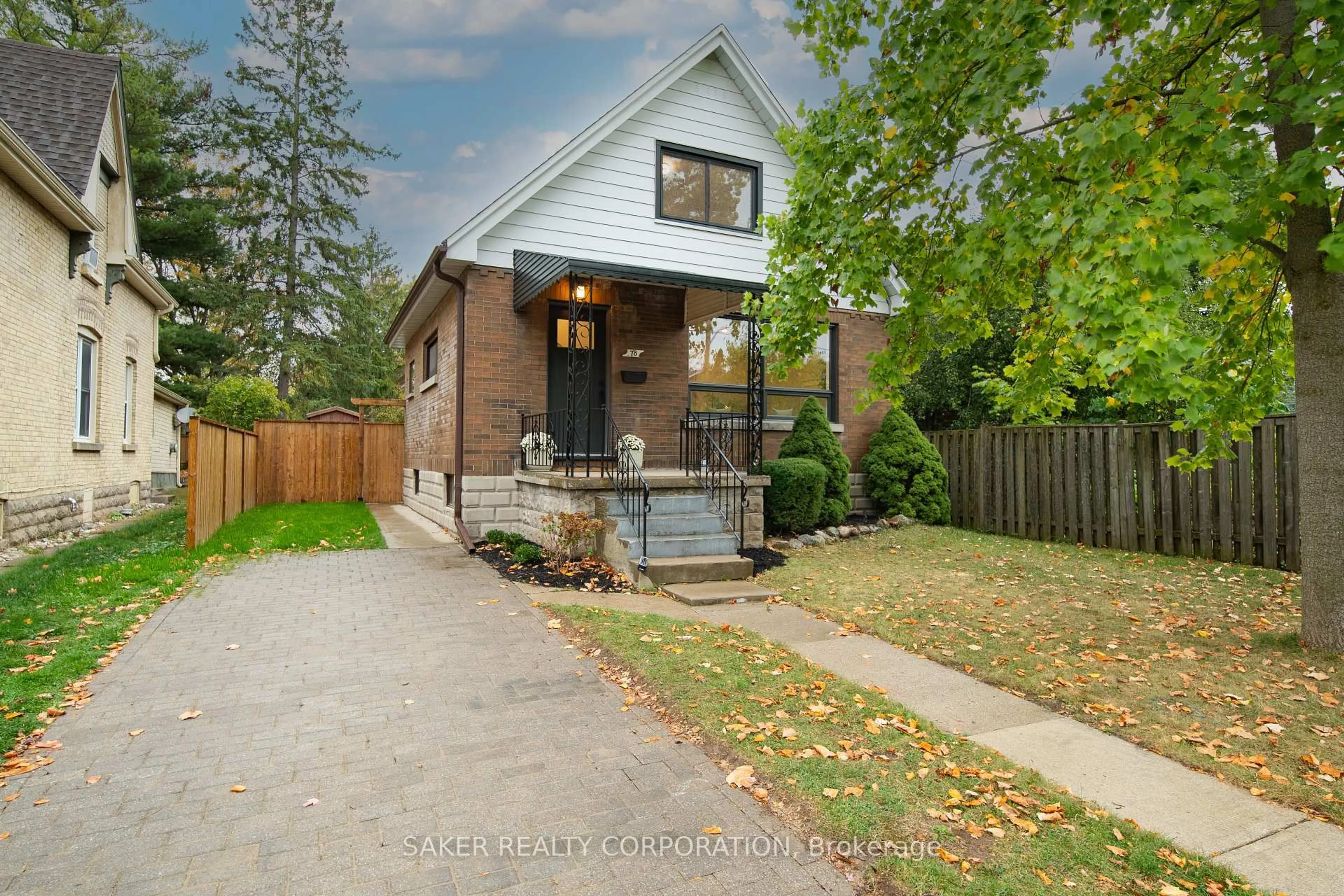 Home with brick exterior material, street for 78 Cathcart St, London South Ontario N6C 3M1