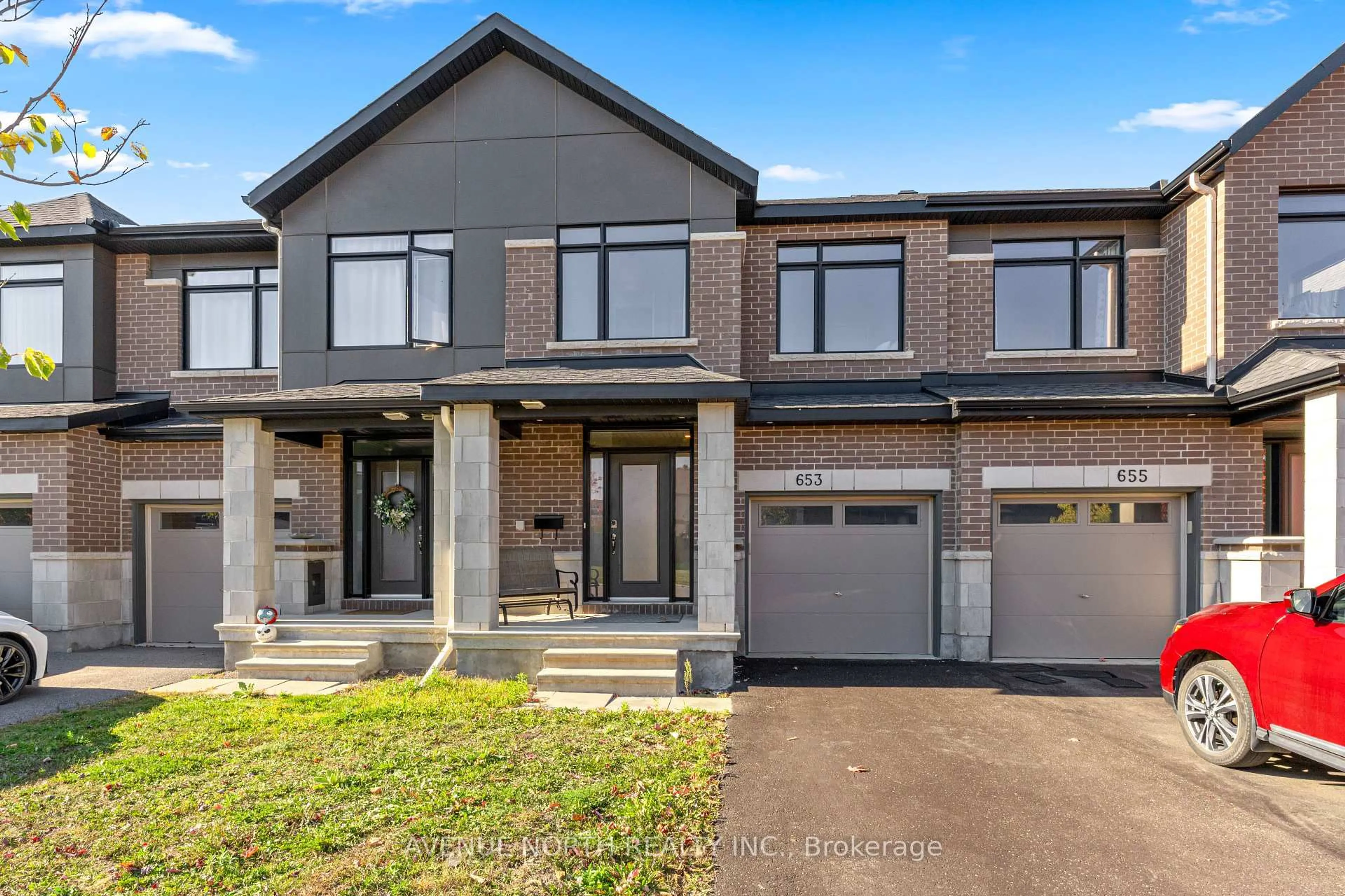 Home with brick exterior material, street for 653 Putney Cres, Ottawa Ontario K2S 2N7