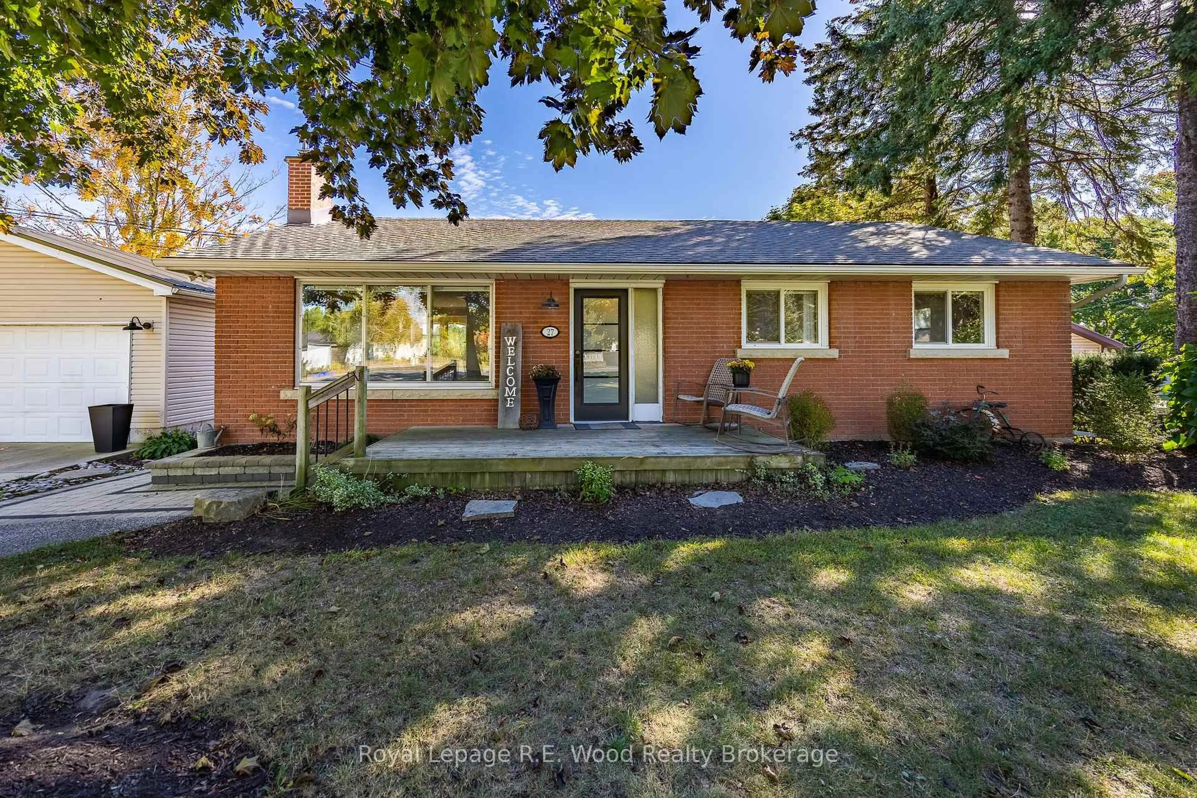 Home with brick exterior material, street for 27 North St, Tillsonburg Ontario N4G 1B9