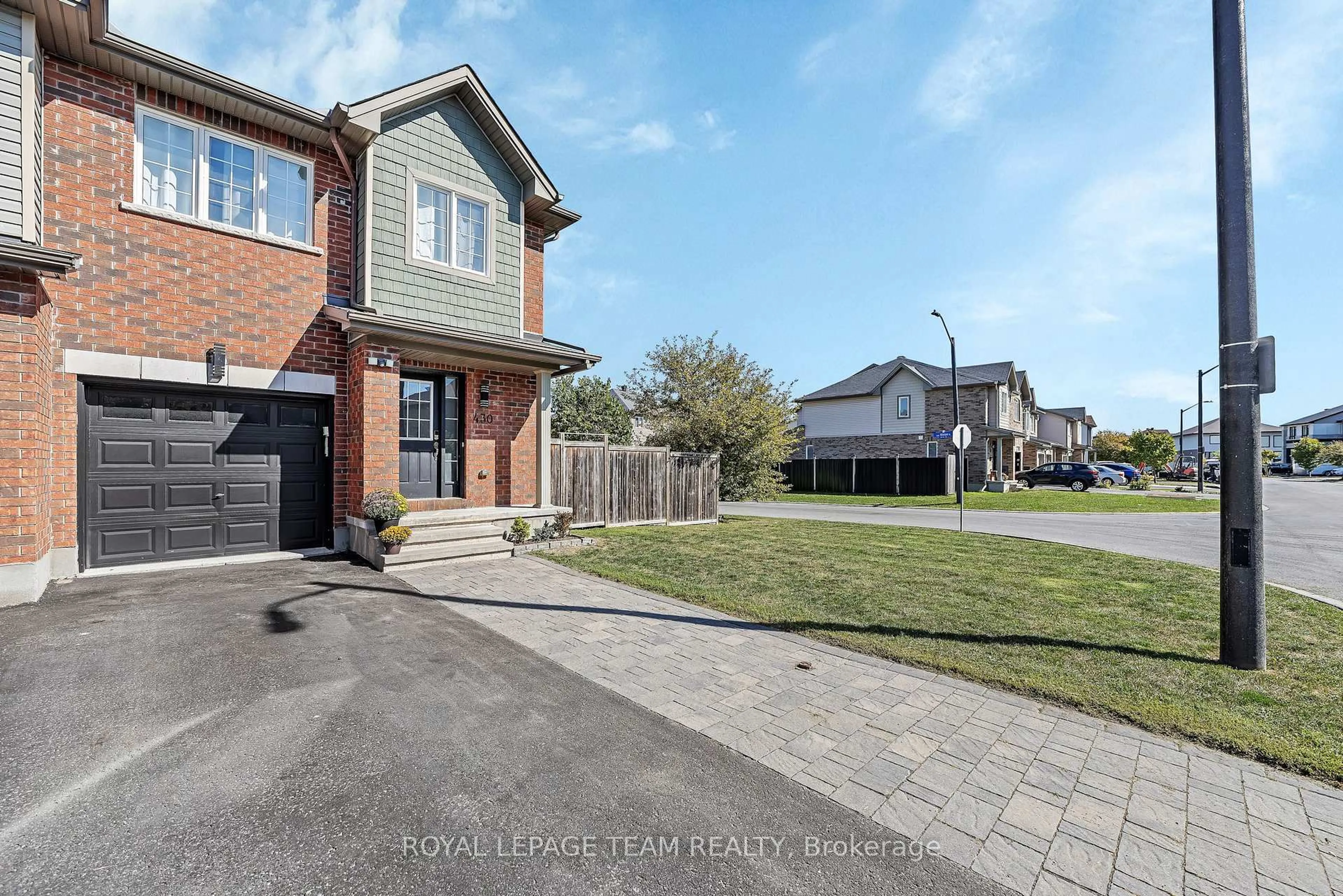 Home with brick exterior material, street for 430 Haresfield Crt, Ottawa Ontario K4M 0B6