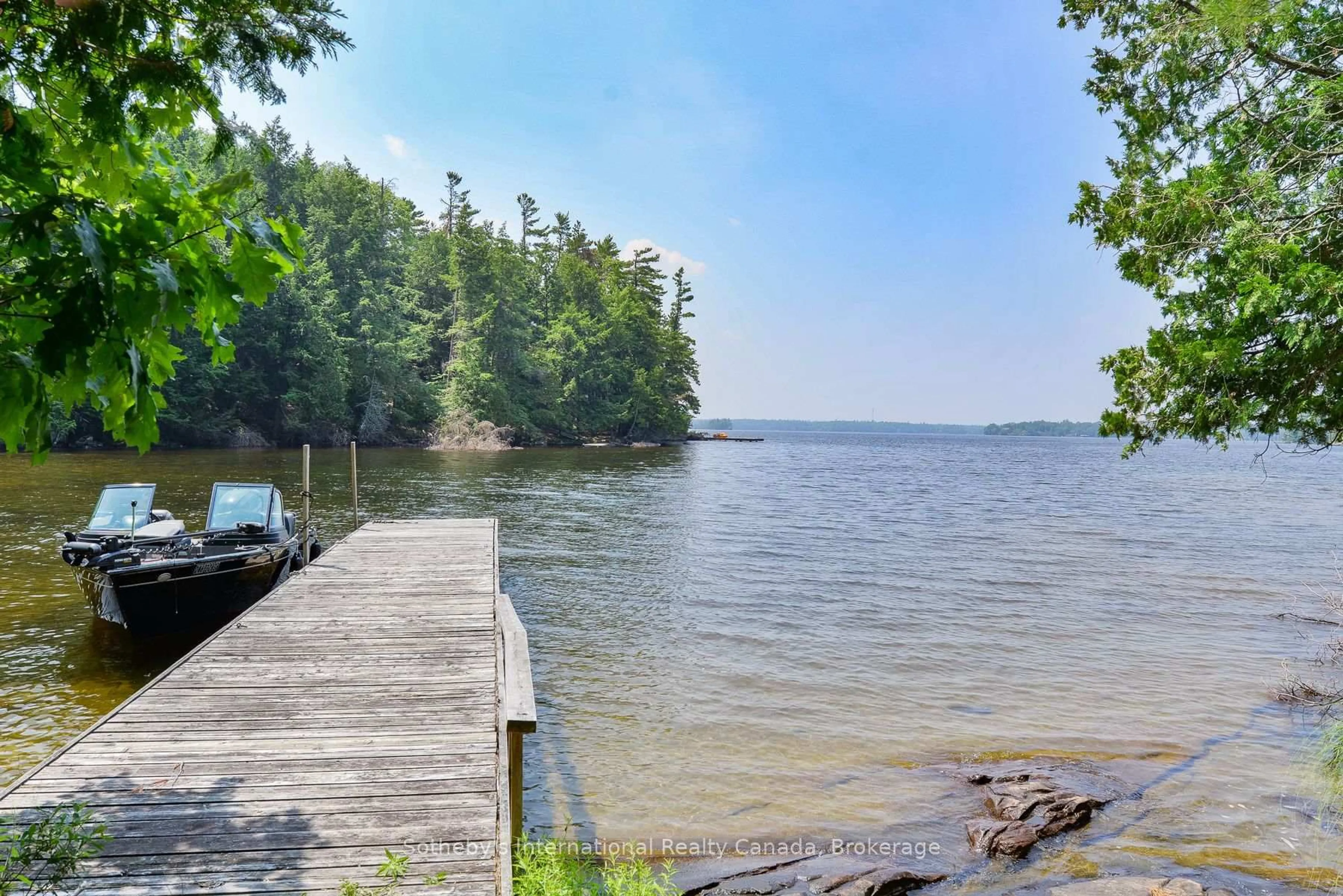 Patio, water/lake/river/ocean view for 1338 Browning Isl Island, Bracebridge Ontario P1L 1X2