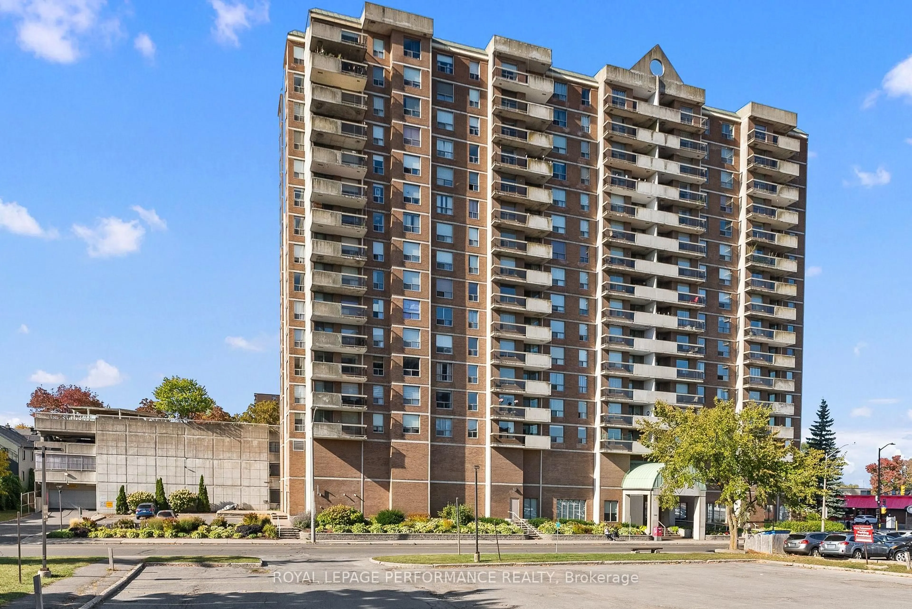 A pic from outside/outdoor area/front of a property/back of a property/a pic from drone, building for 200 Lafontaine Ave #Unit #407, Ottawa Ontario K1L 8K8