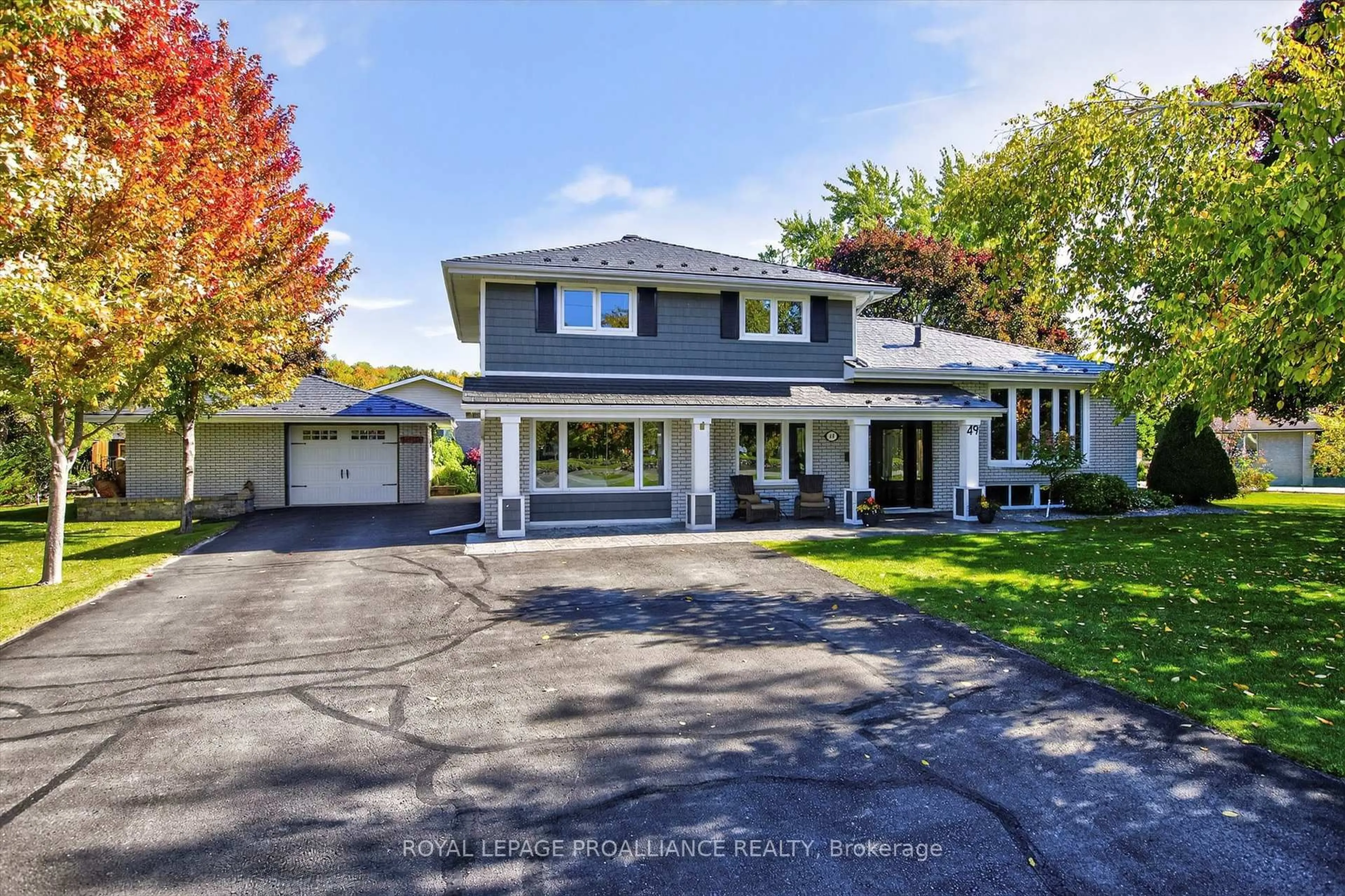 A pic from outside/outdoor area/front of a property/back of a property/a pic from drone, street for 49 Trent Dr, Trent Hills Ontario K0L 1L0