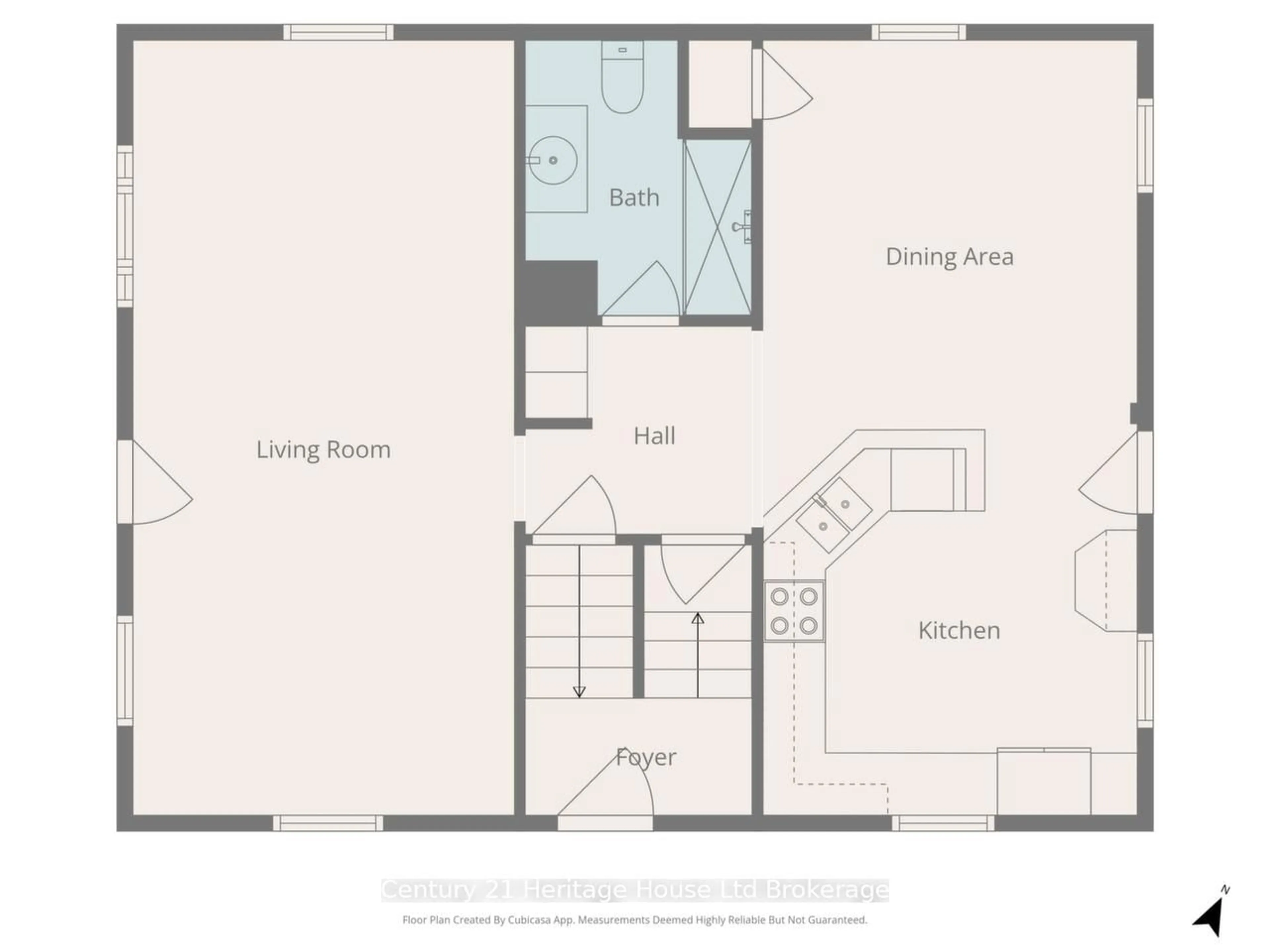 Floor plan for 19 King St, South-West Oxford Ontario N0J 1A0