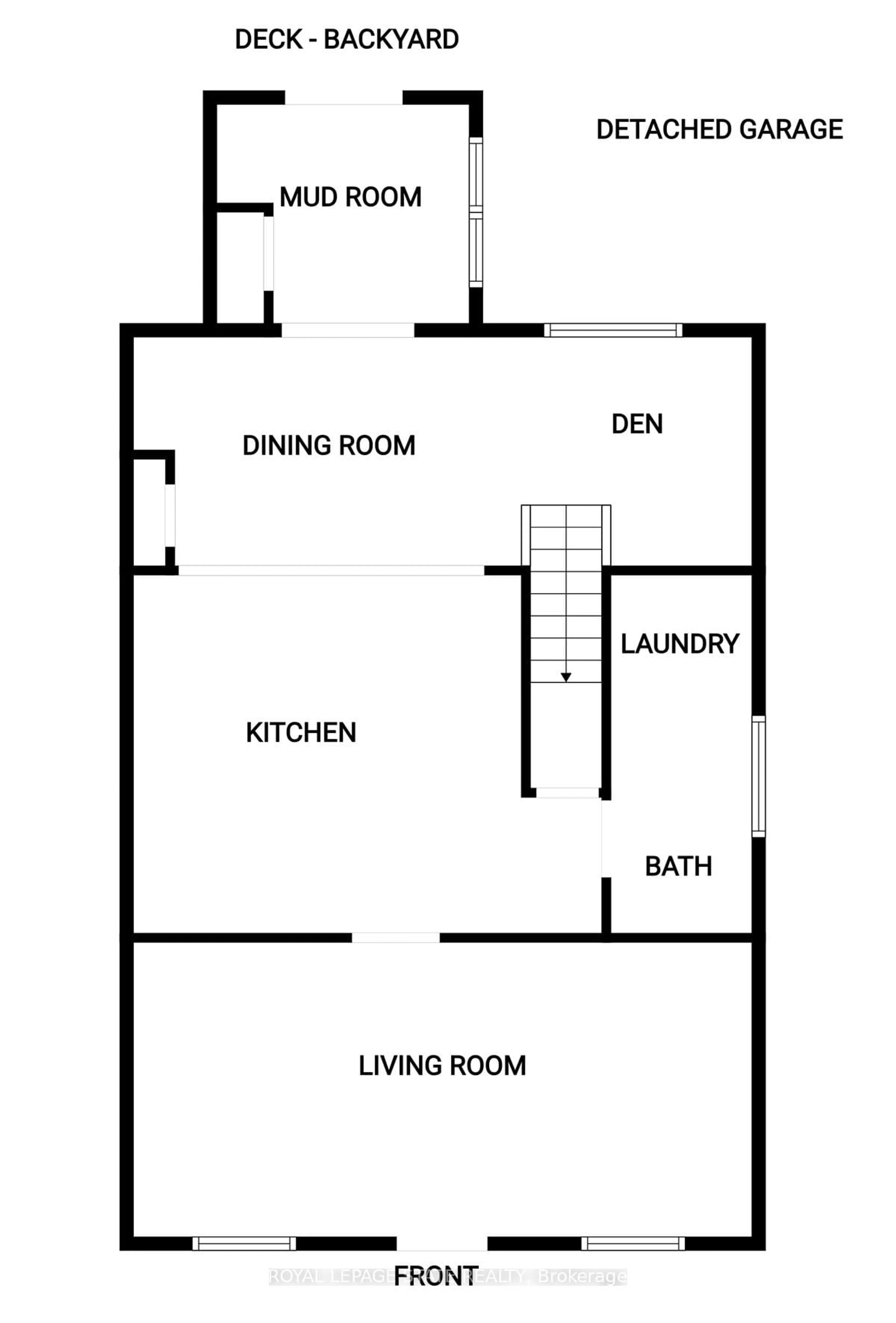 Floor plan for 53 Seventh Ave, Brantford Ontario N3S 1B3