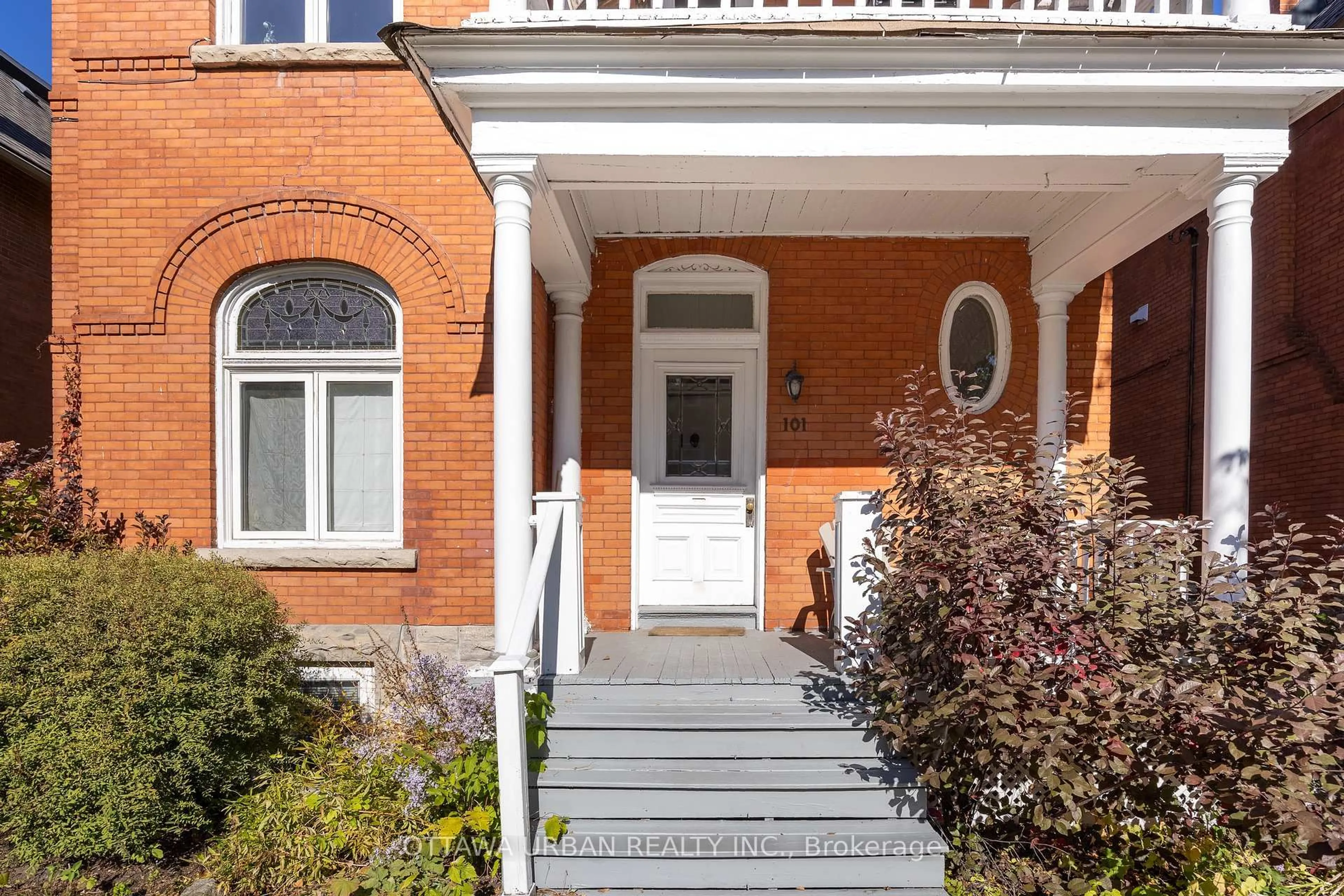 Home with brick exterior material, street for 101 Strathcona Ave, Ottawa Ontario K1S 1X5