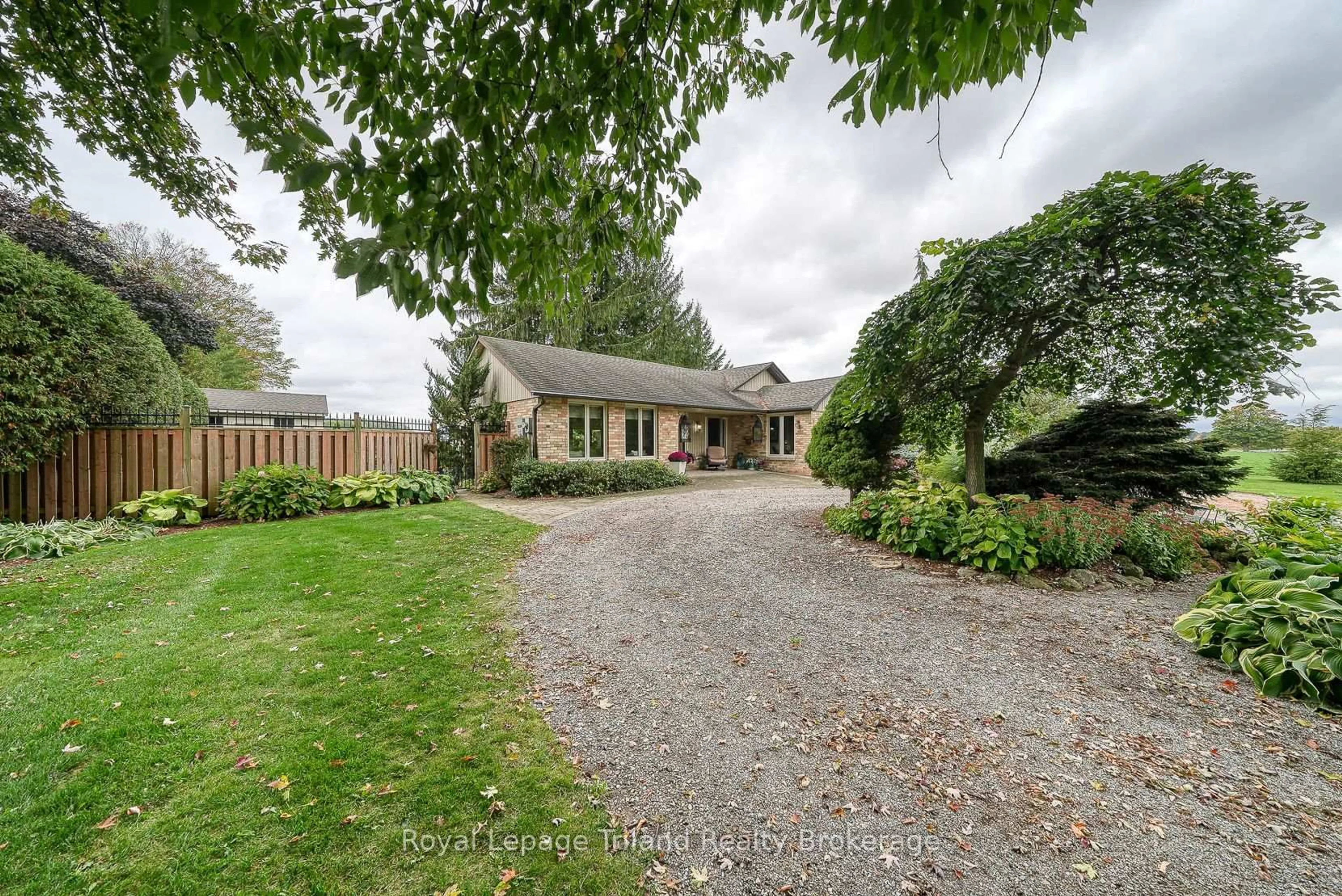 A pic from outside/outdoor area/front of a property/back of a property/a pic from drone, street for 655437 15TH Line, East Zorra-Tavistock Ontario N4S 7W2