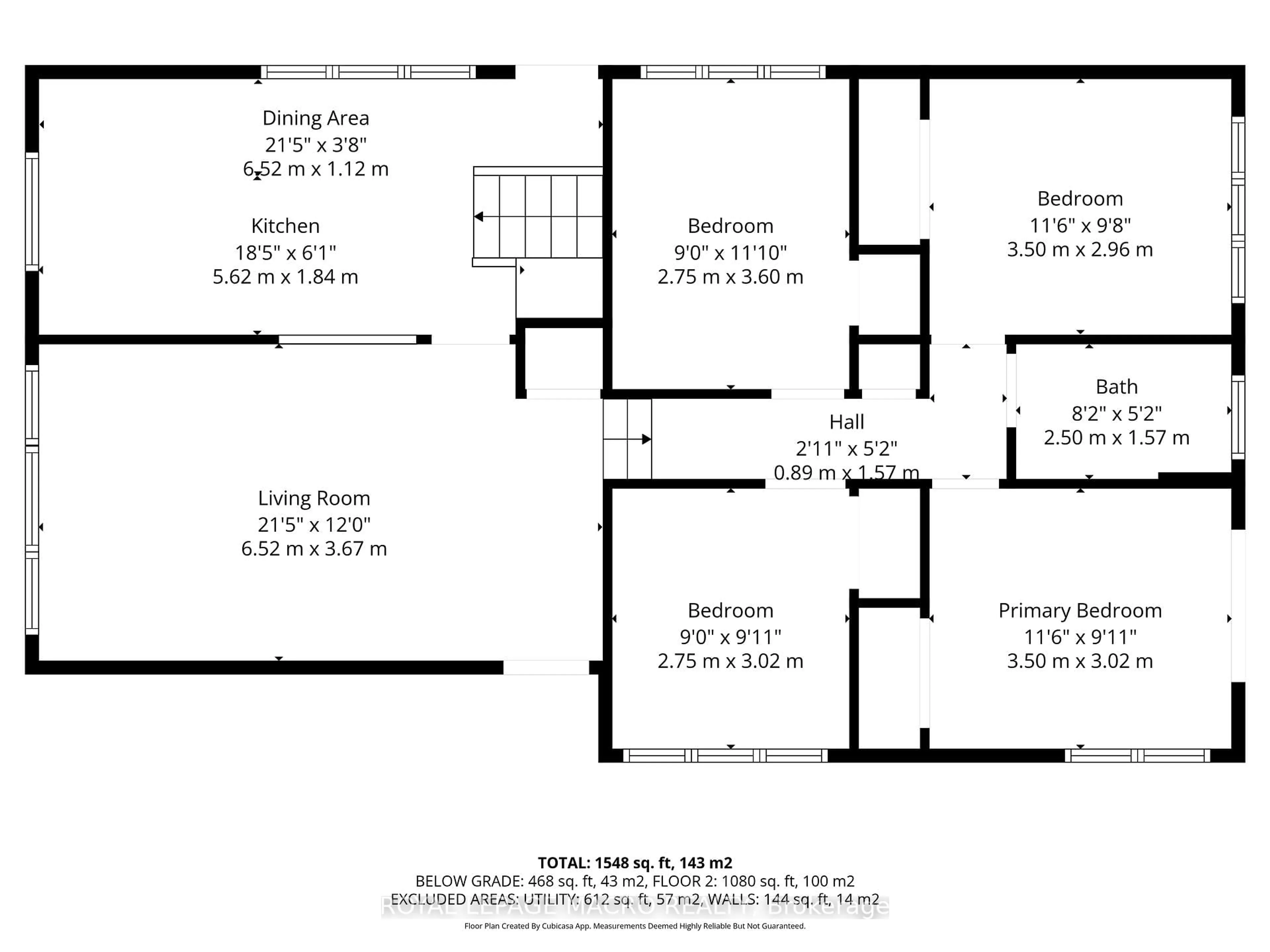 Floor plan for 17 Carmen Ave, Hamilton Ontario L8V 2H5