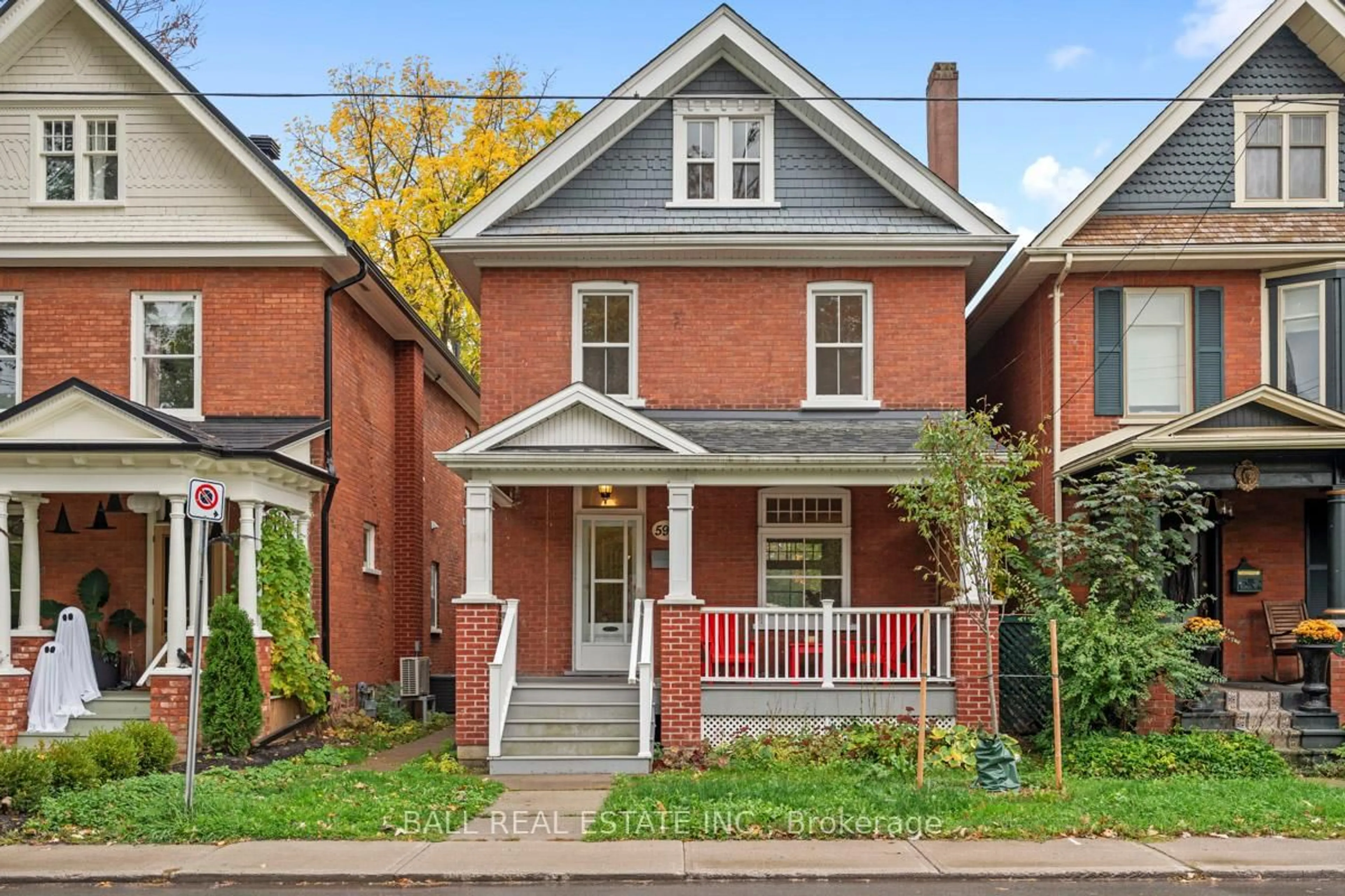 Home with brick exterior material, street for 597 Gilmour St, Peterborough Ontario K9H 2K3