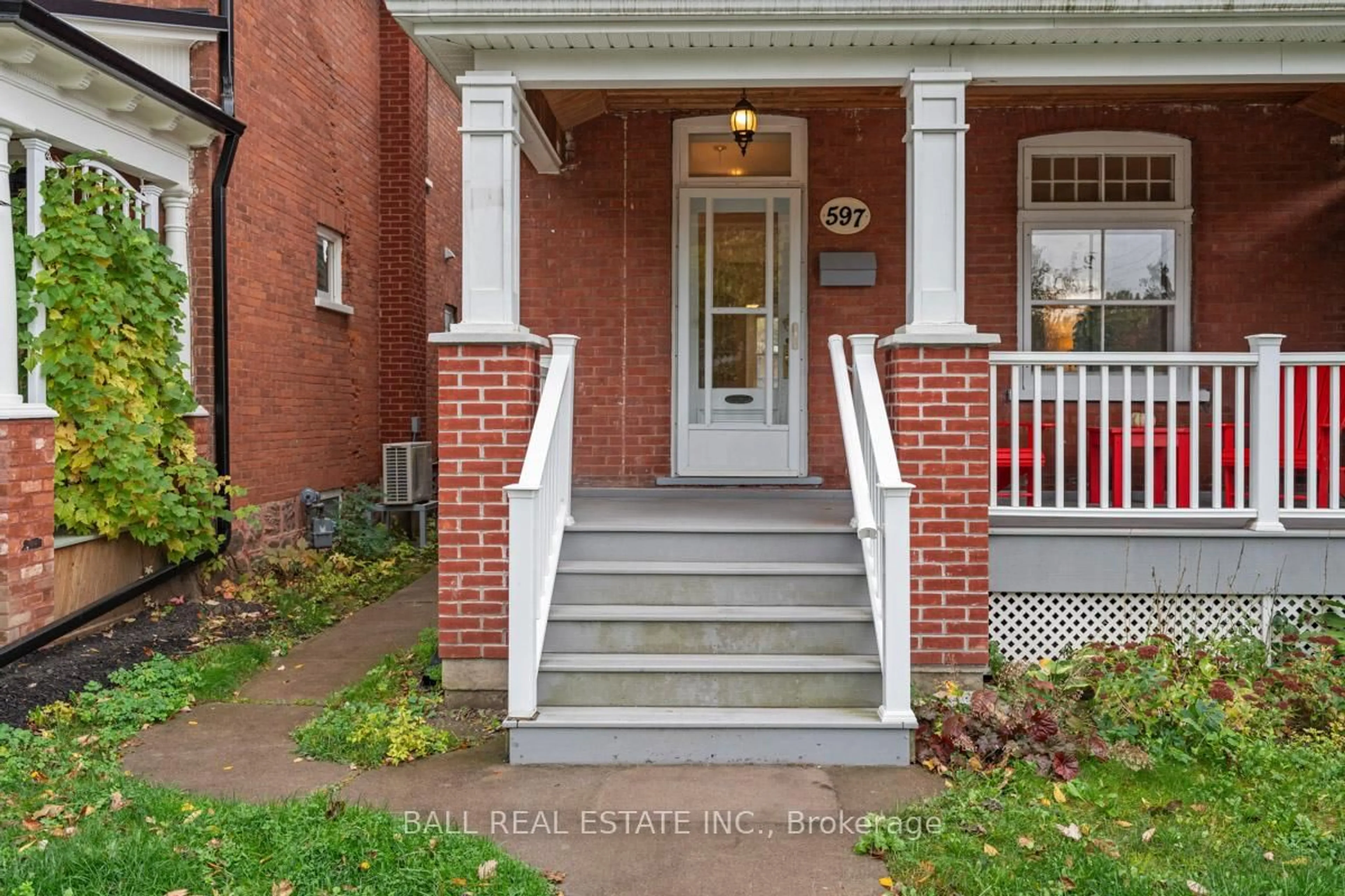 Home with brick exterior material, street for 597 Gilmour St, Peterborough Ontario K9H 2K3
