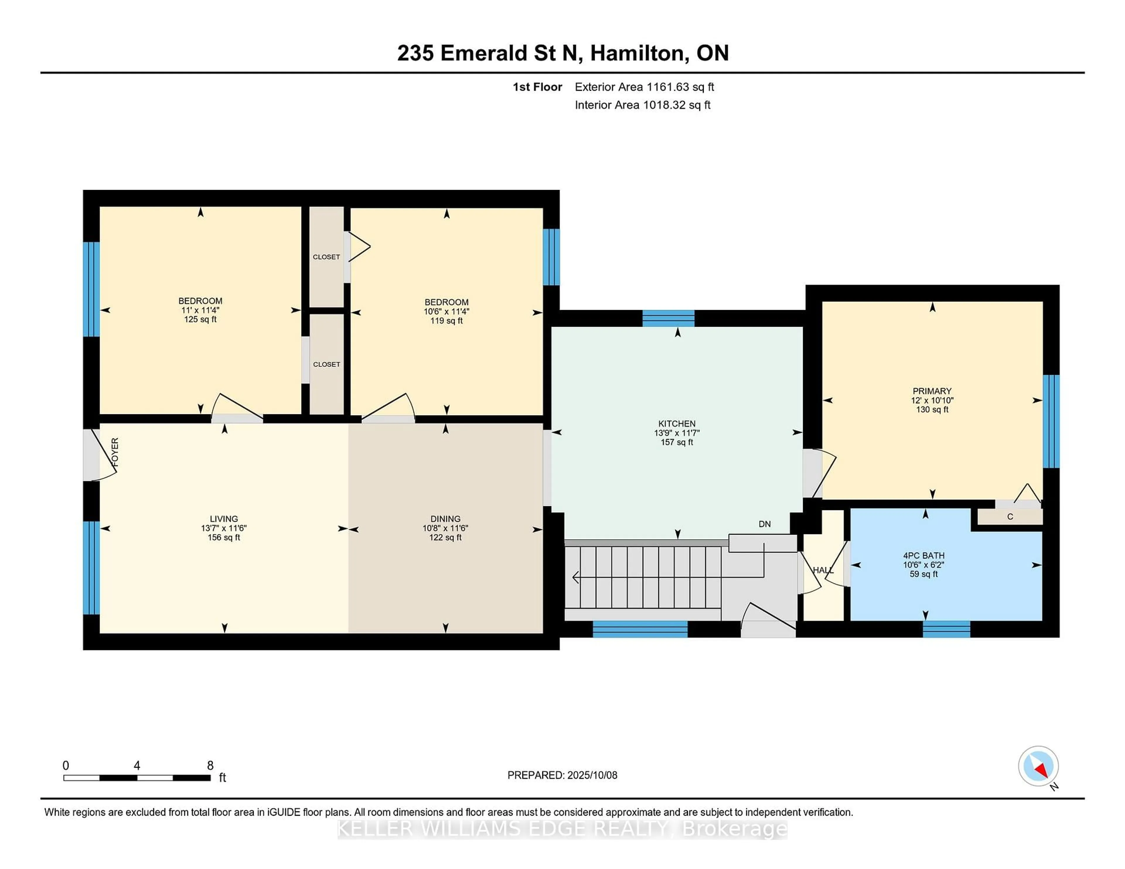 Floor plan for 235 Emerald St, Hamilton Ontario L8L 5L1