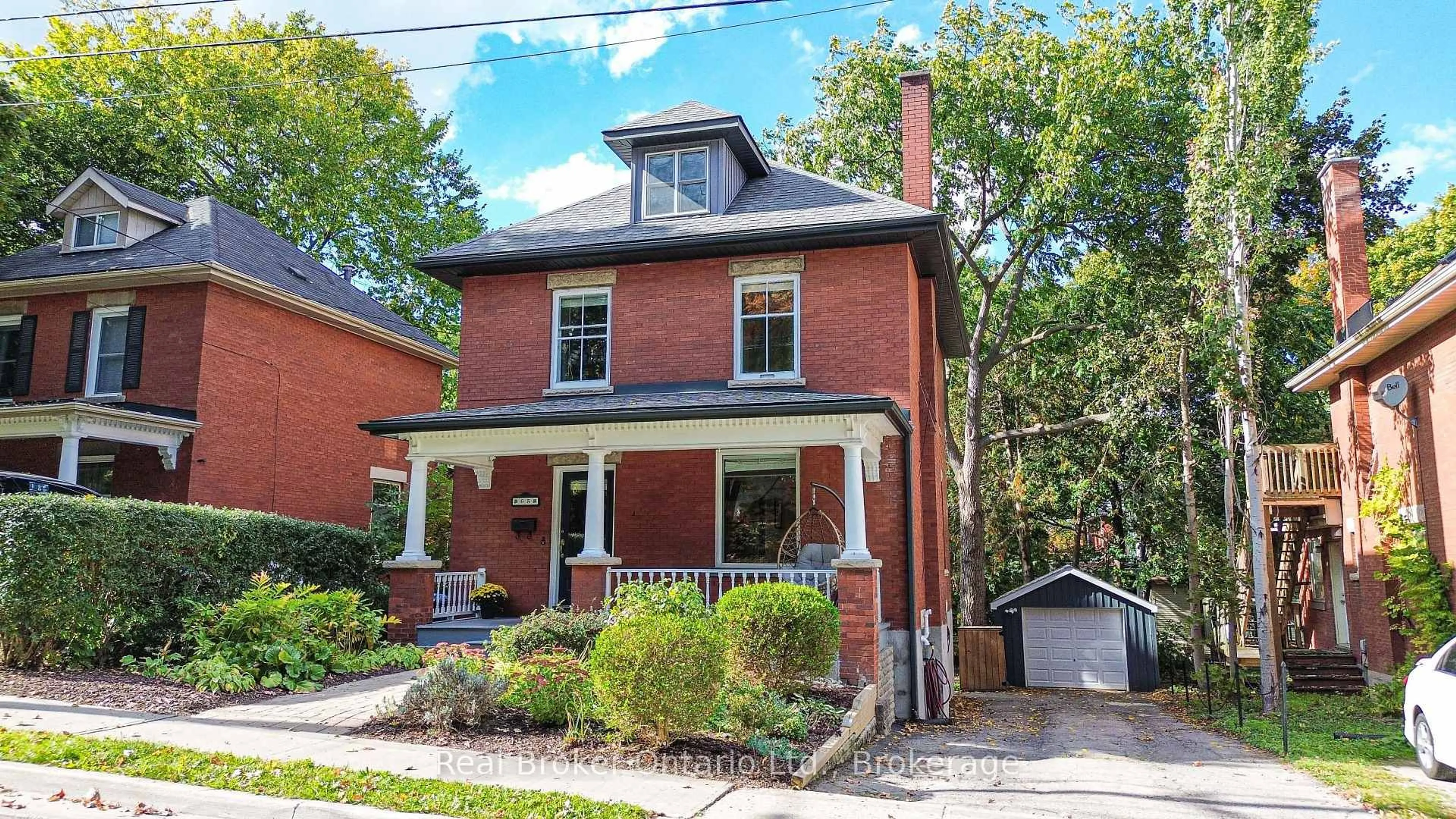 Home with brick exterior material, street for 65 FORBES Ave, Guelph Ontario N1G 1G5