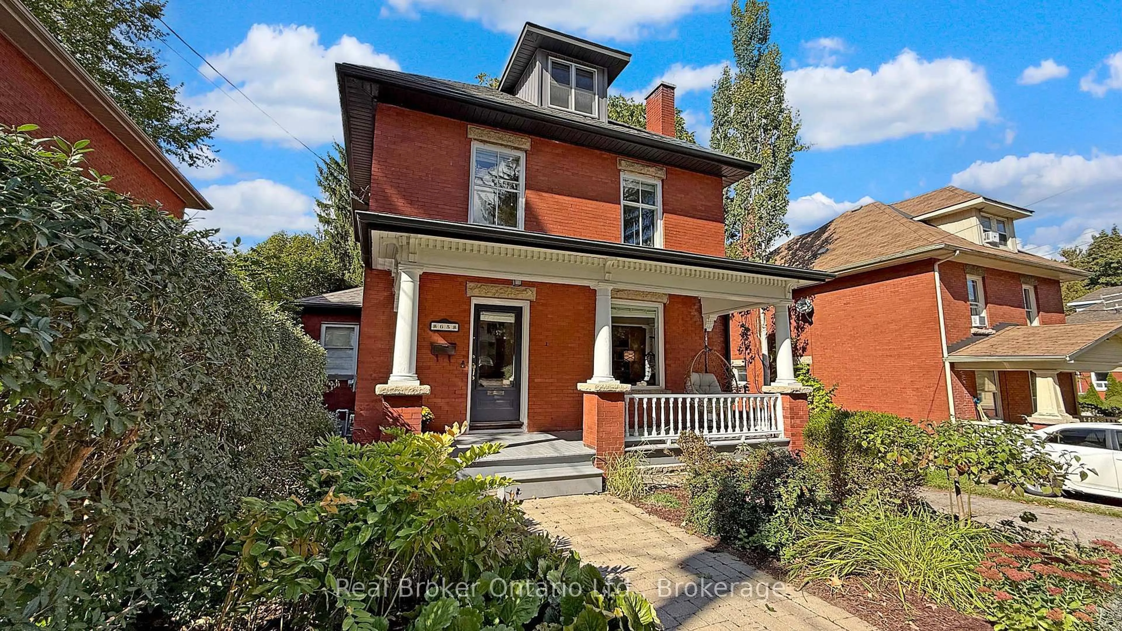 Home with brick exterior material, street for 65 FORBES Ave, Guelph Ontario N1G 1G5