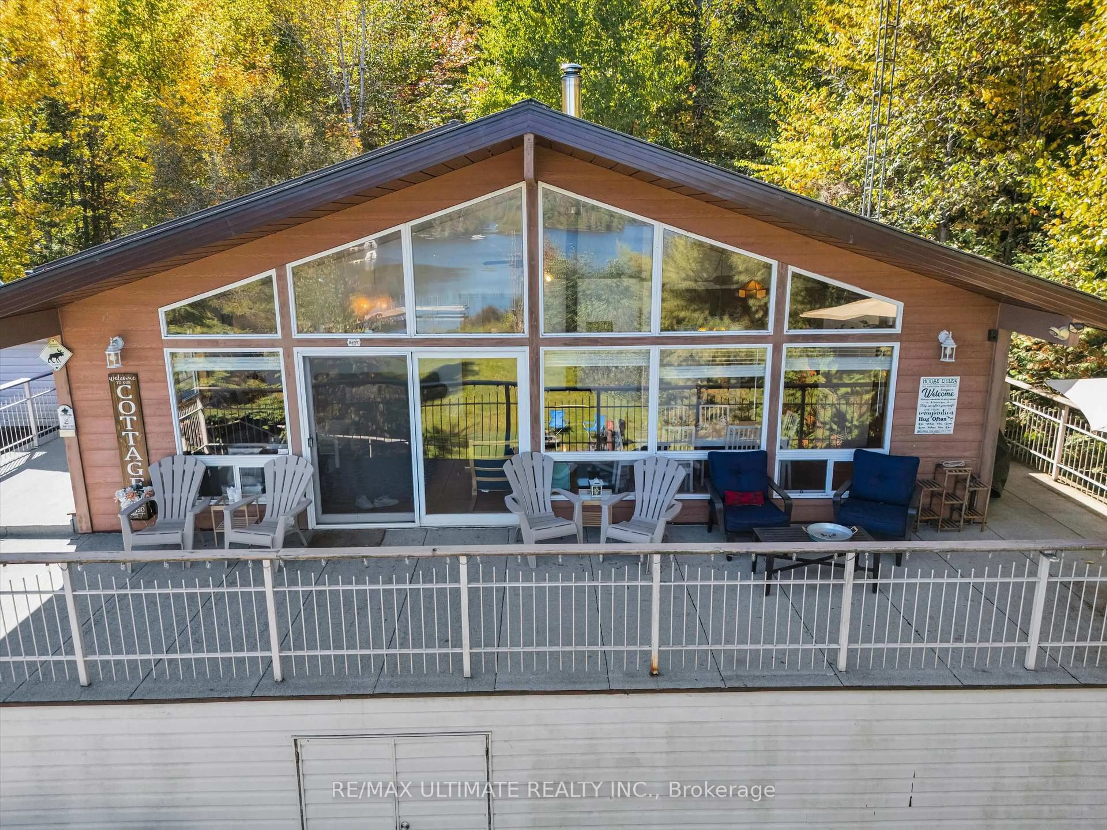 A pic from outside/outdoor area/front of a property/back of a property/a pic from drone, unknown for 343 Sherwood Dr, Perry Ontario P1H 2J6