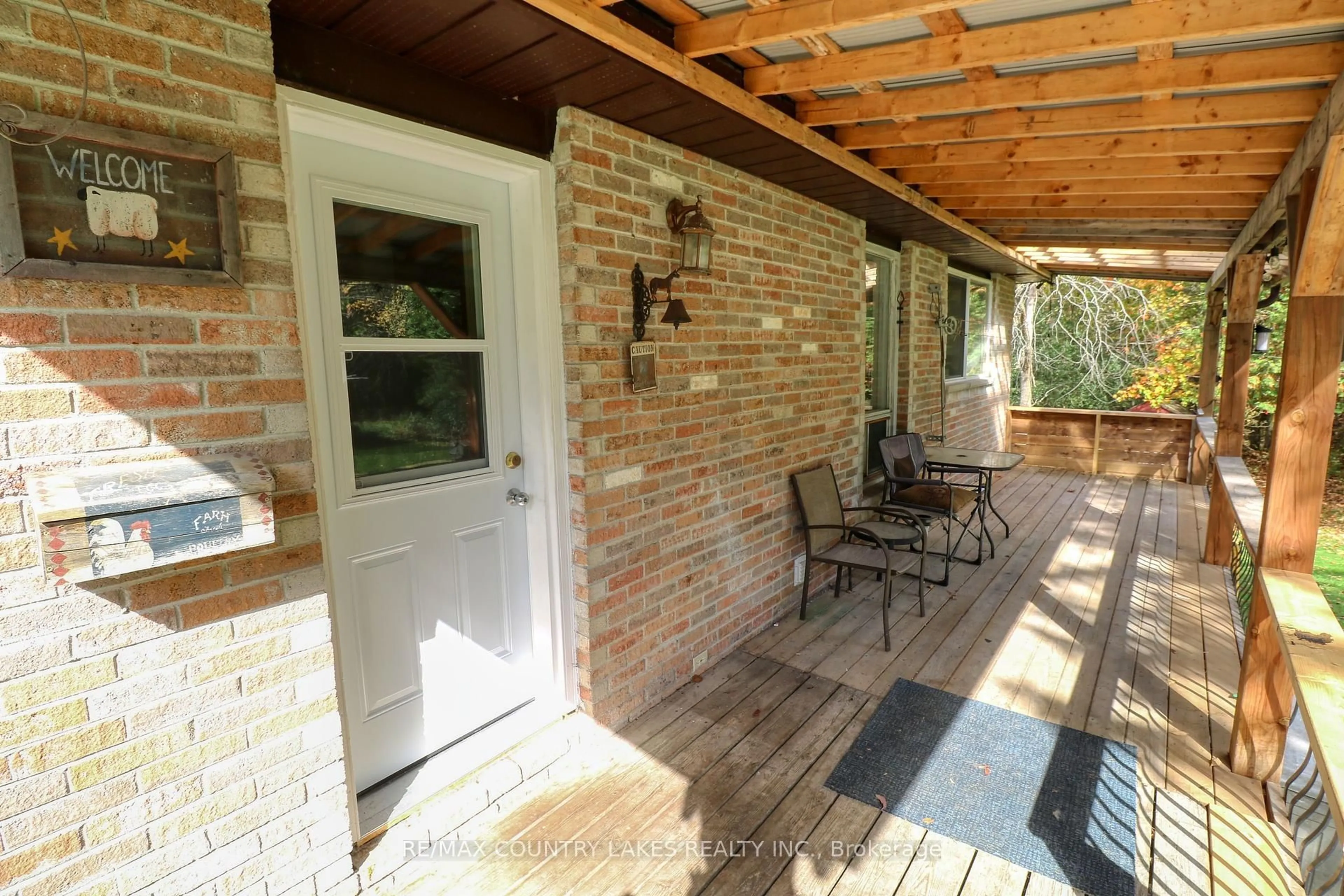 Patio, street for 1364 Farms Rd, Kawartha Lakes Ontario K0M 2T0