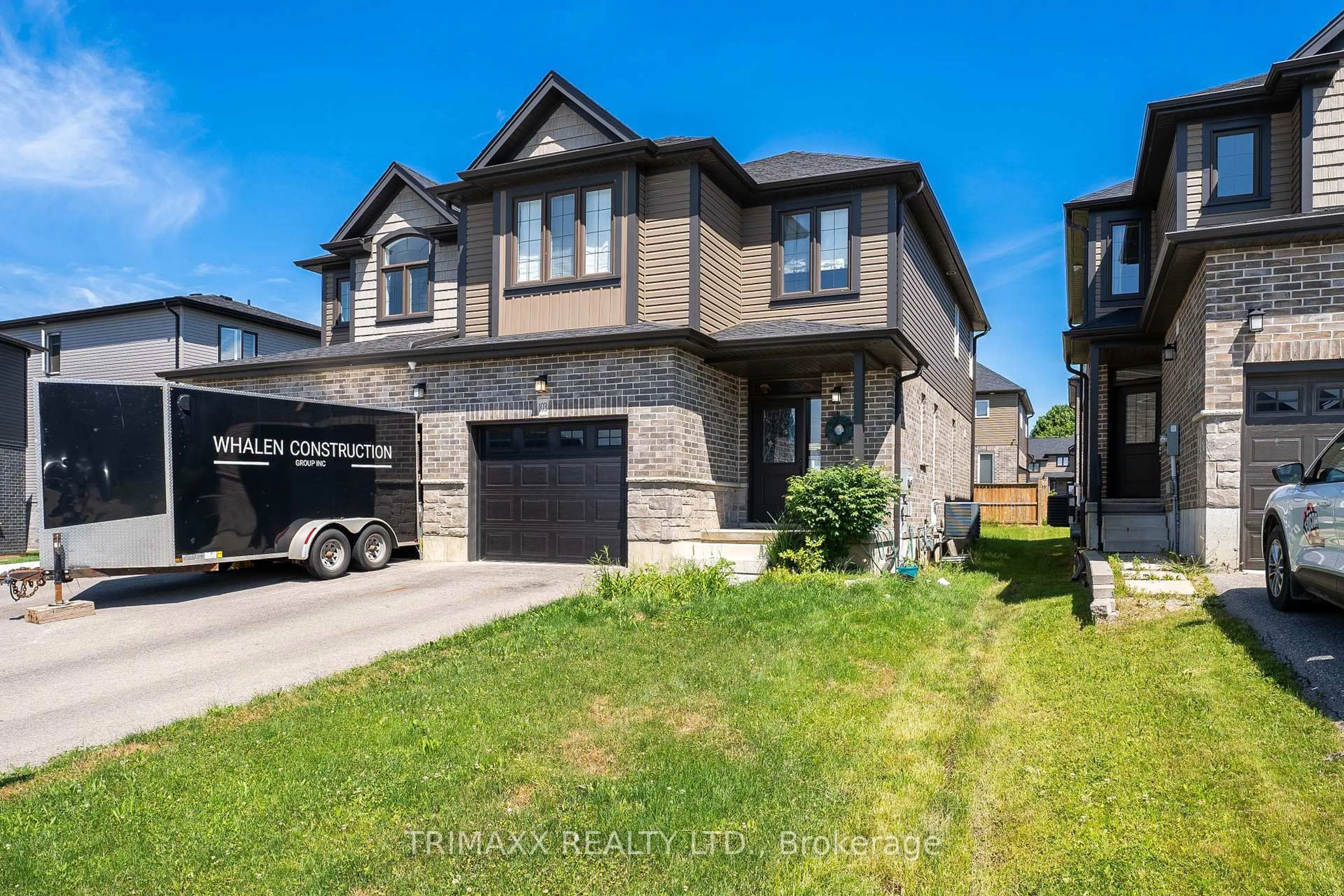 Home with brick exterior material, street for 103 Links Cres, Woodstock Ontario N4T 0K7