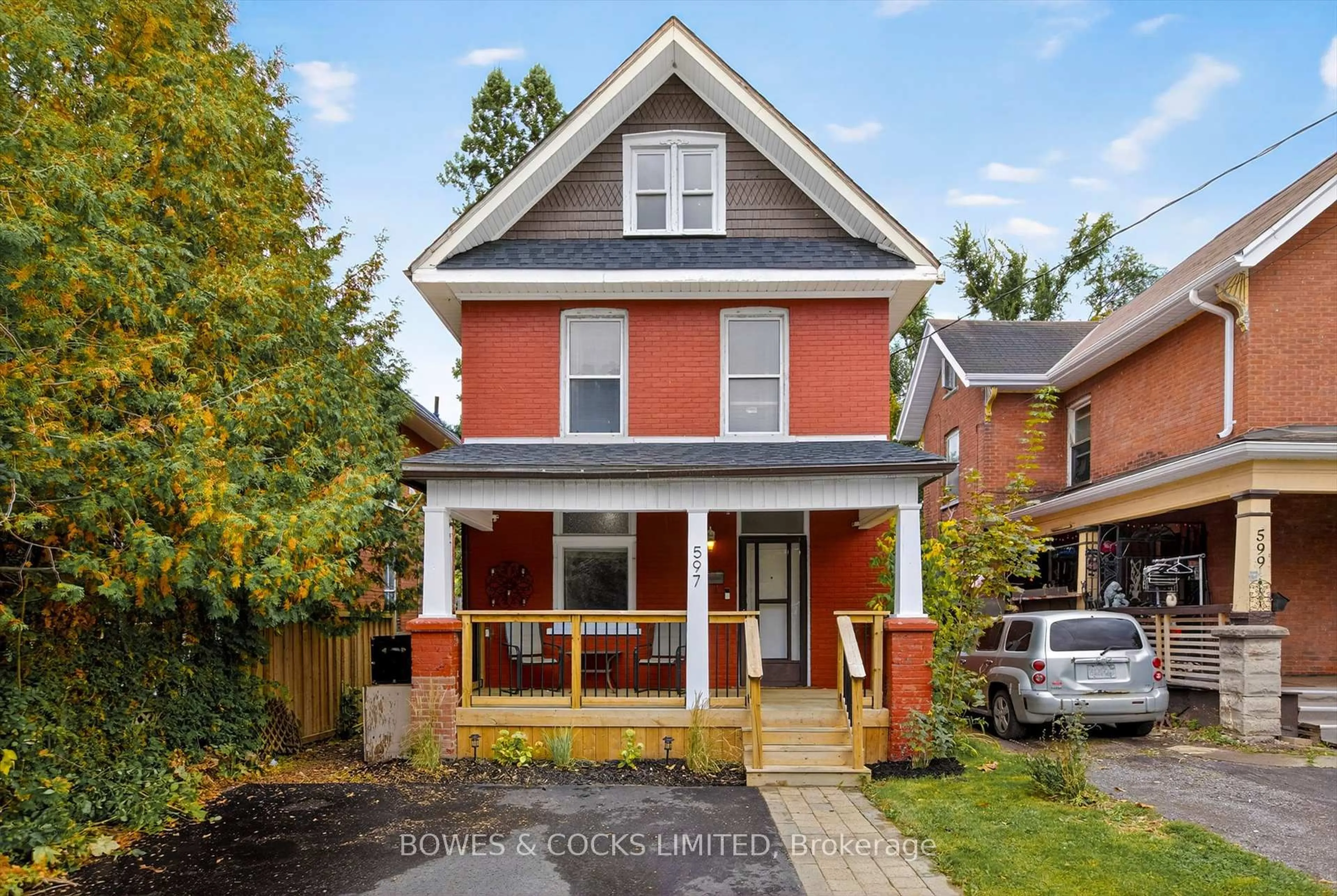 Home with brick exterior material, street for 597 Bolivar St, Peterborough Ontario K9J 4R9