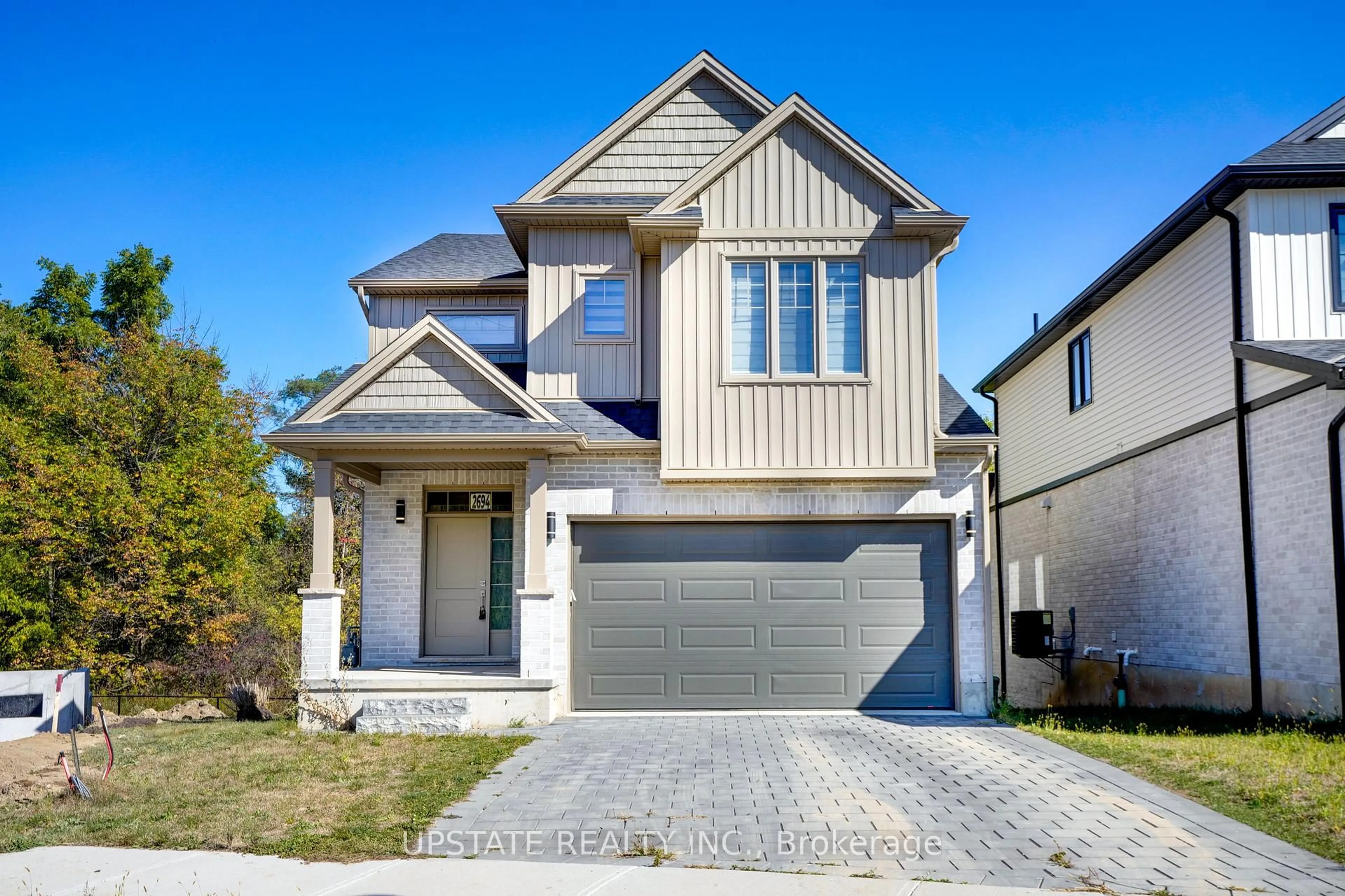 Home with brick exterior material, street for 2694 BOBOLINK Lane, London South Ontario N6M 0J9