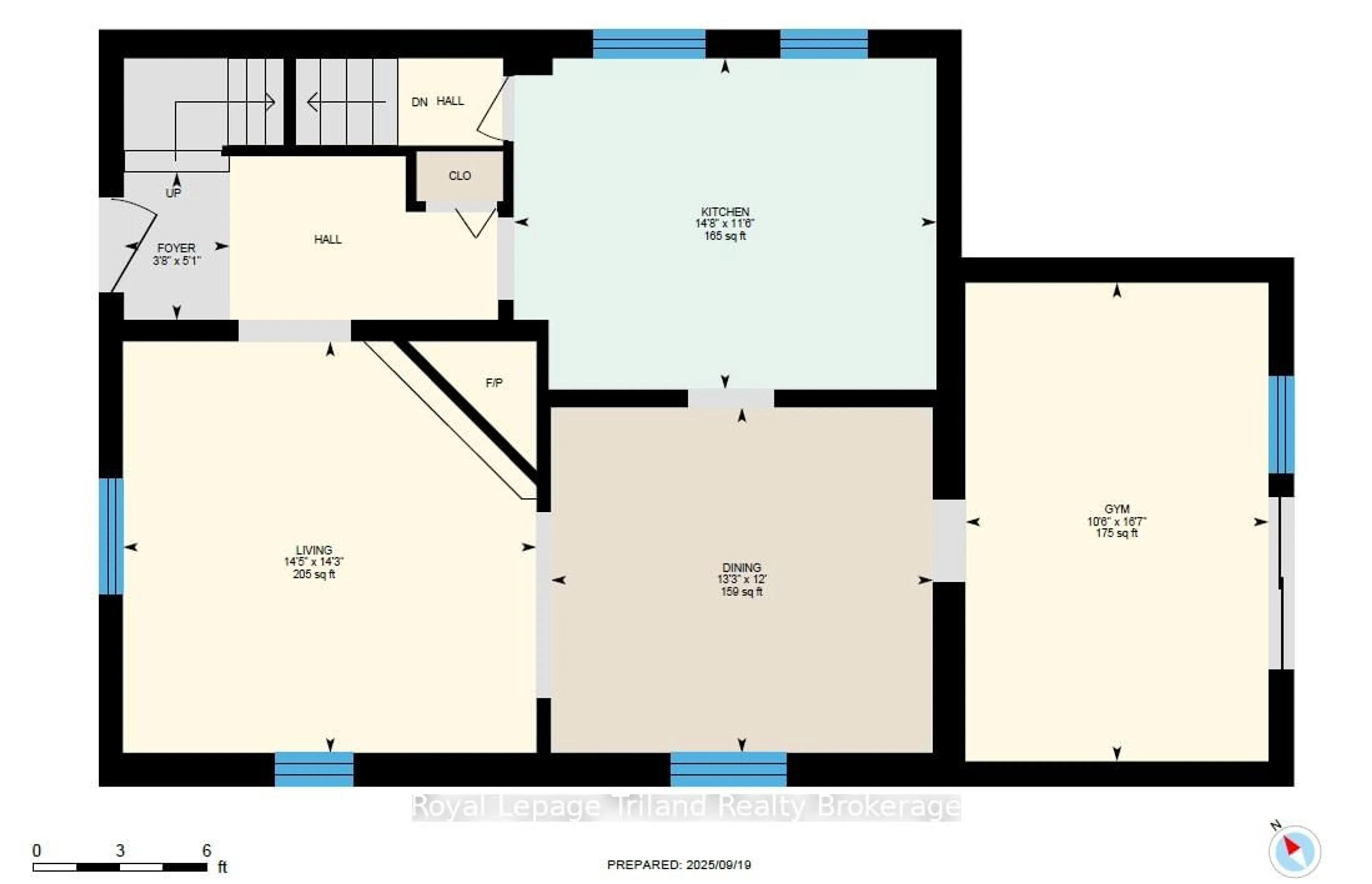 Floor plan for 500 Edward St, Woodstock Ontario N4S 4W1