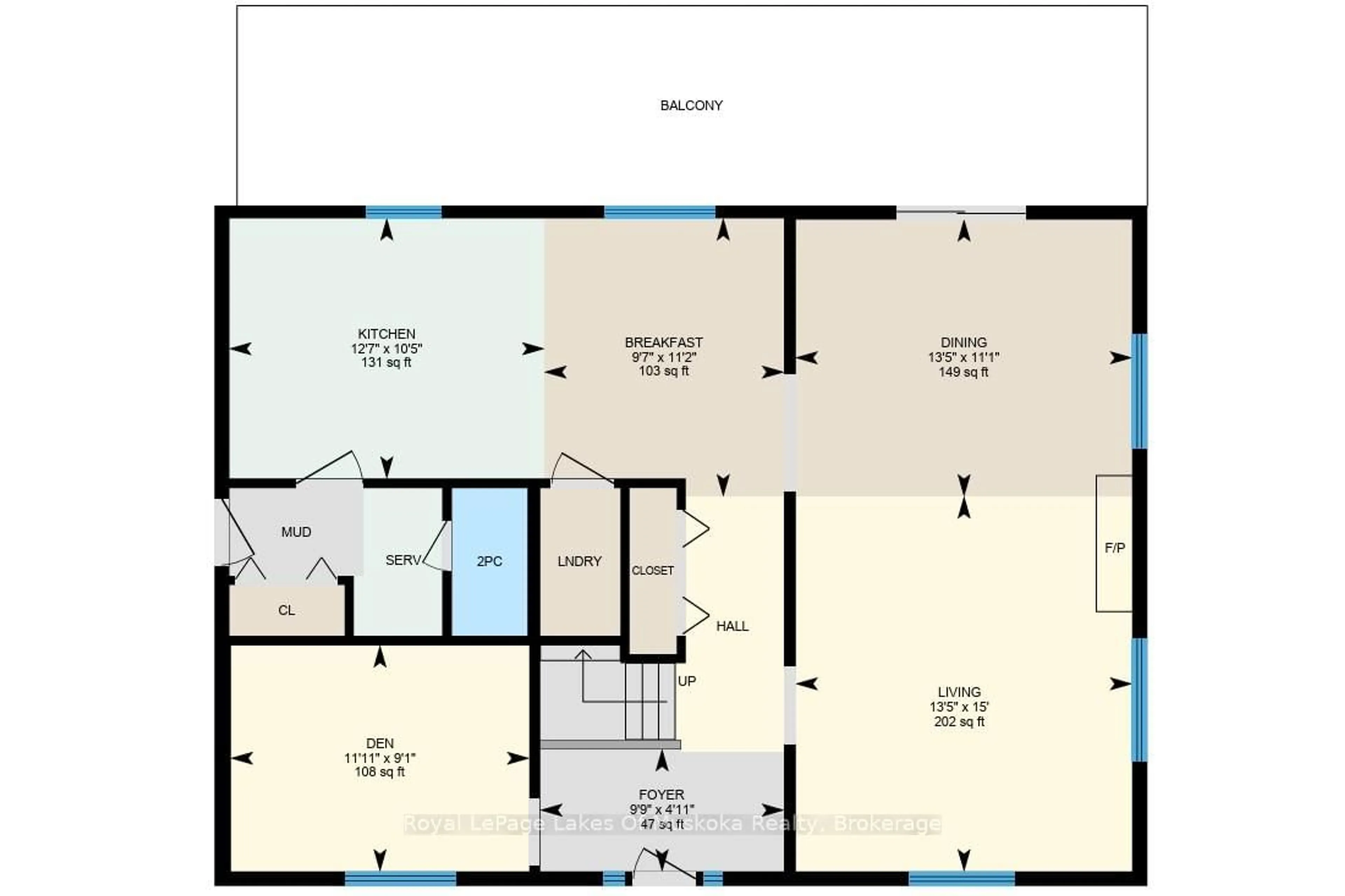 Floor plan for 1779 Muskoka Rd 118 Rd, Muskoka Lakes Ontario P1L 1W8