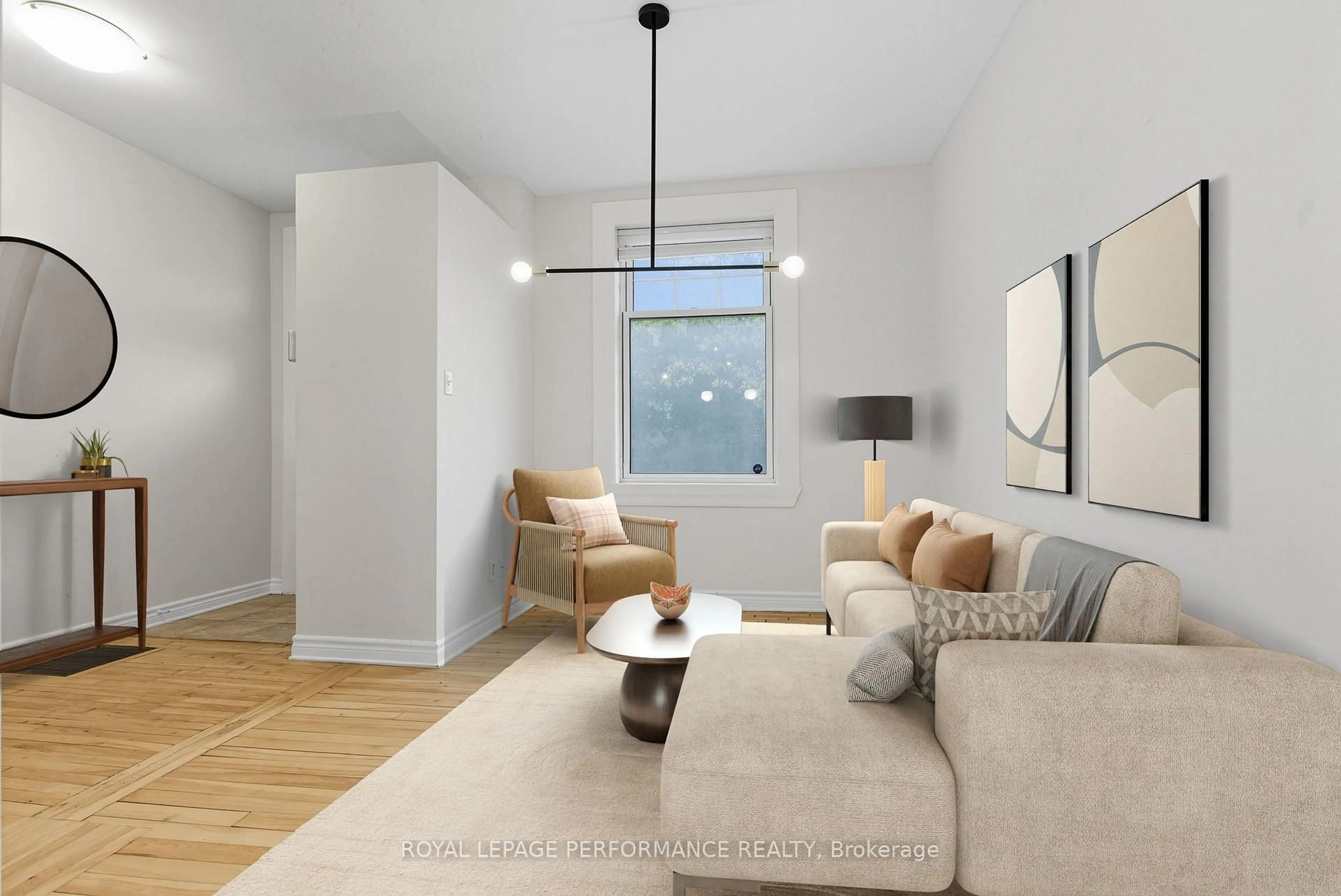 Living room with furniture, unknown for 512 Cambridge St, Ottawa Ontario K1S 4J1