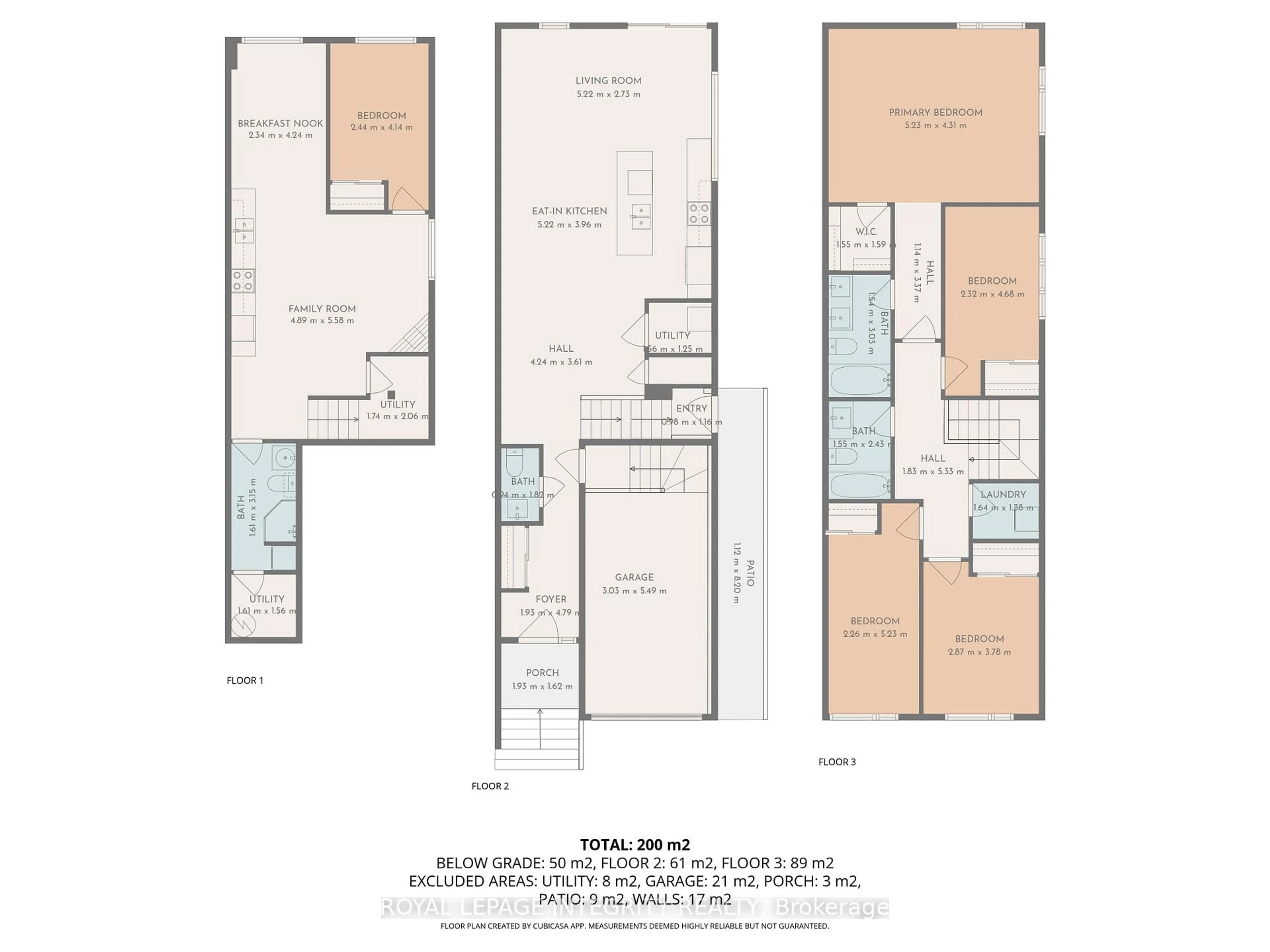 Floor plan for 247 Granville St #A & B, Ottawa Ontario K1L 6Z3