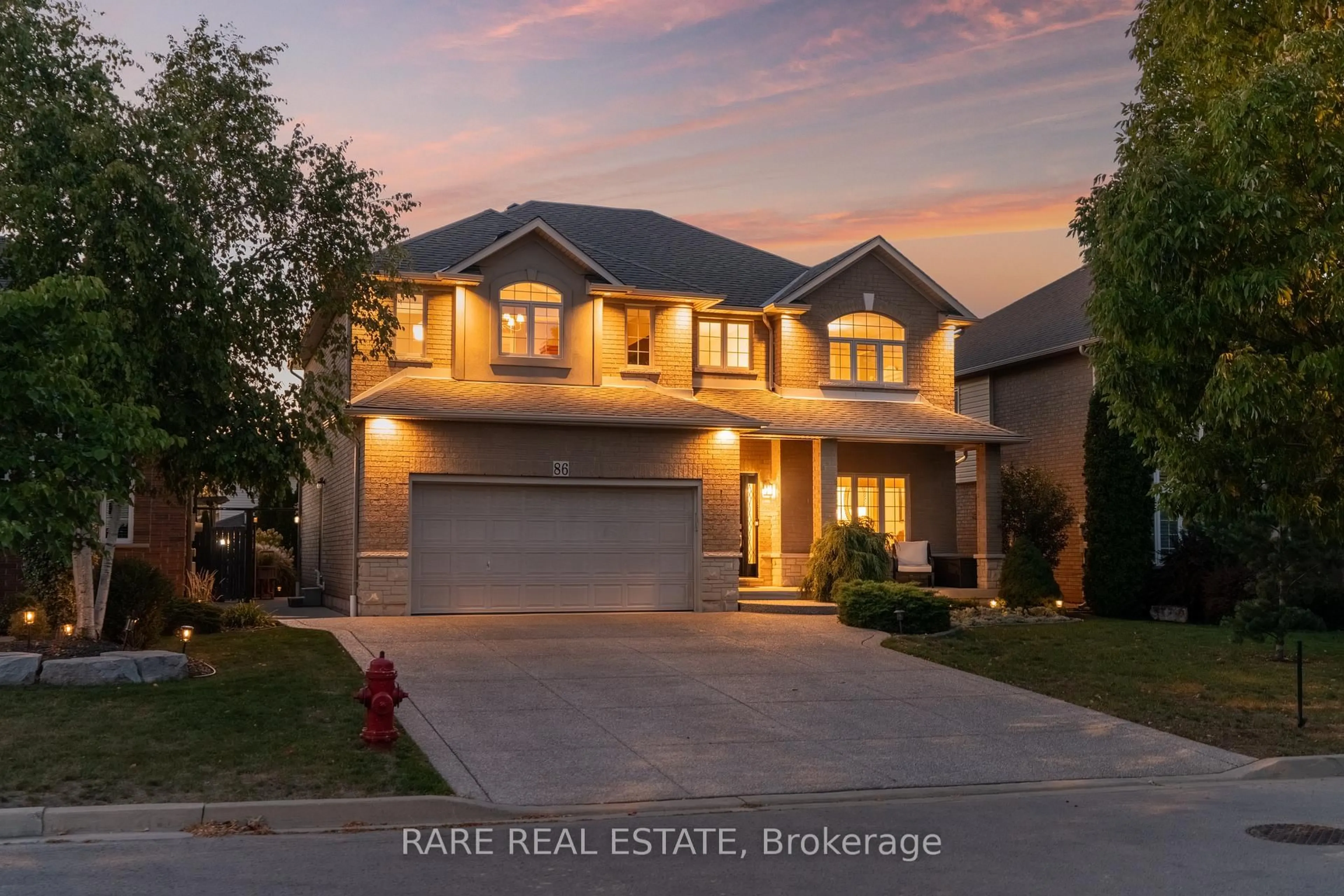 Home with brick exterior material, street for 86 Silverlace Circ, Hamilton Ontario L8E 6A6