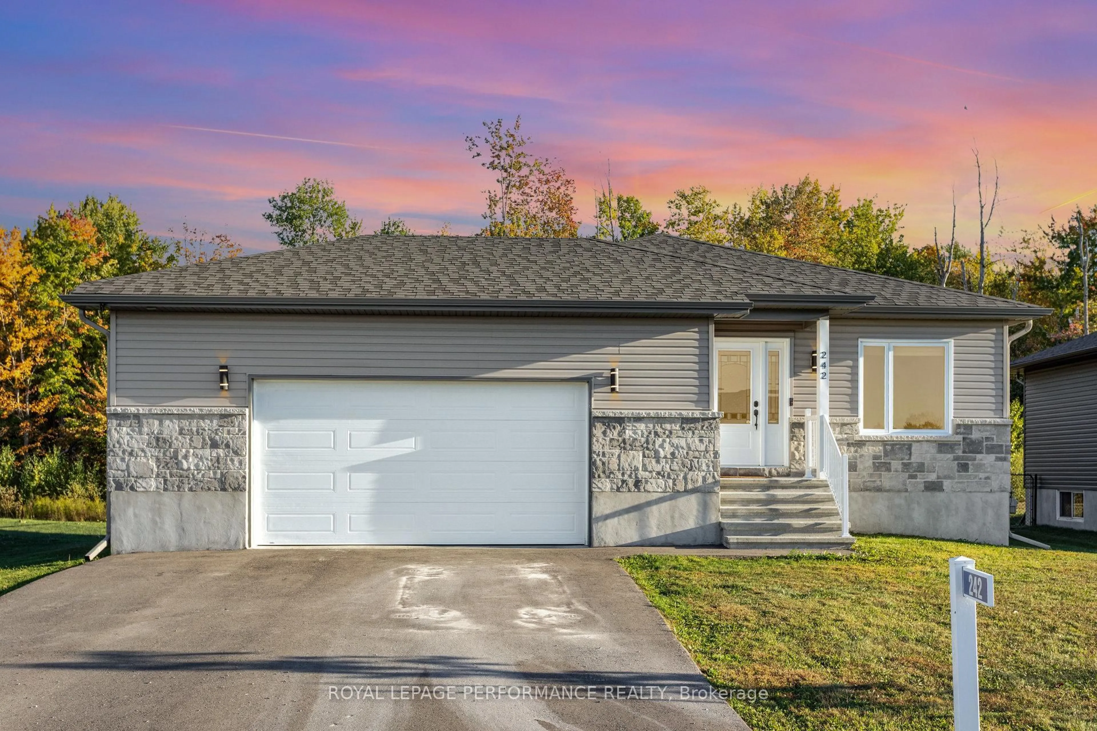 Home with vinyl exterior material, street for 242 Roxanne St, Clarence-Rockland Ontario K0A 1N0