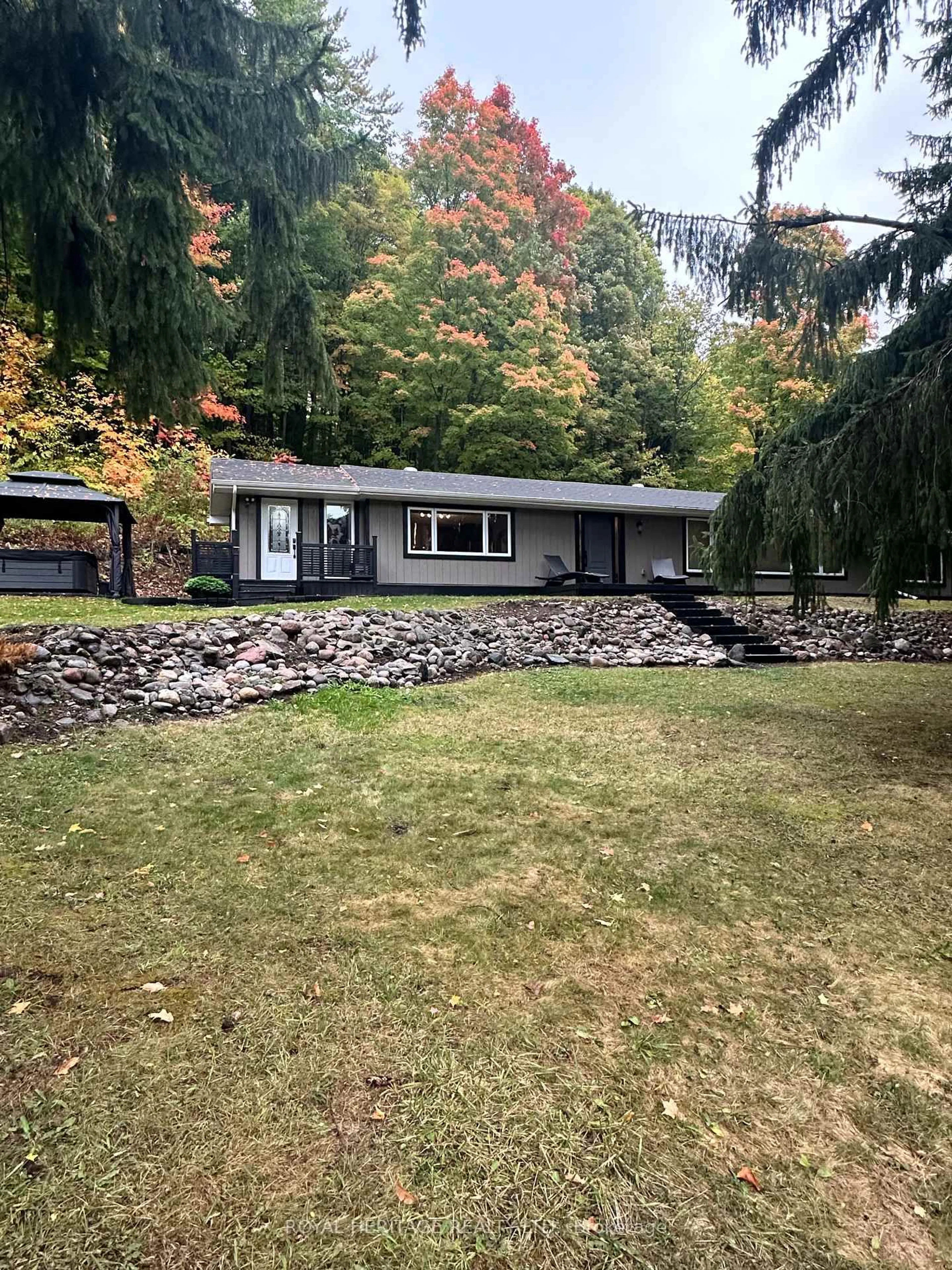 A pic from outside/outdoor area/front of a property/back of a property/a pic from drone, unknown for 15354 County Road 2 Rd, Brighton Ontario K0K 1H0