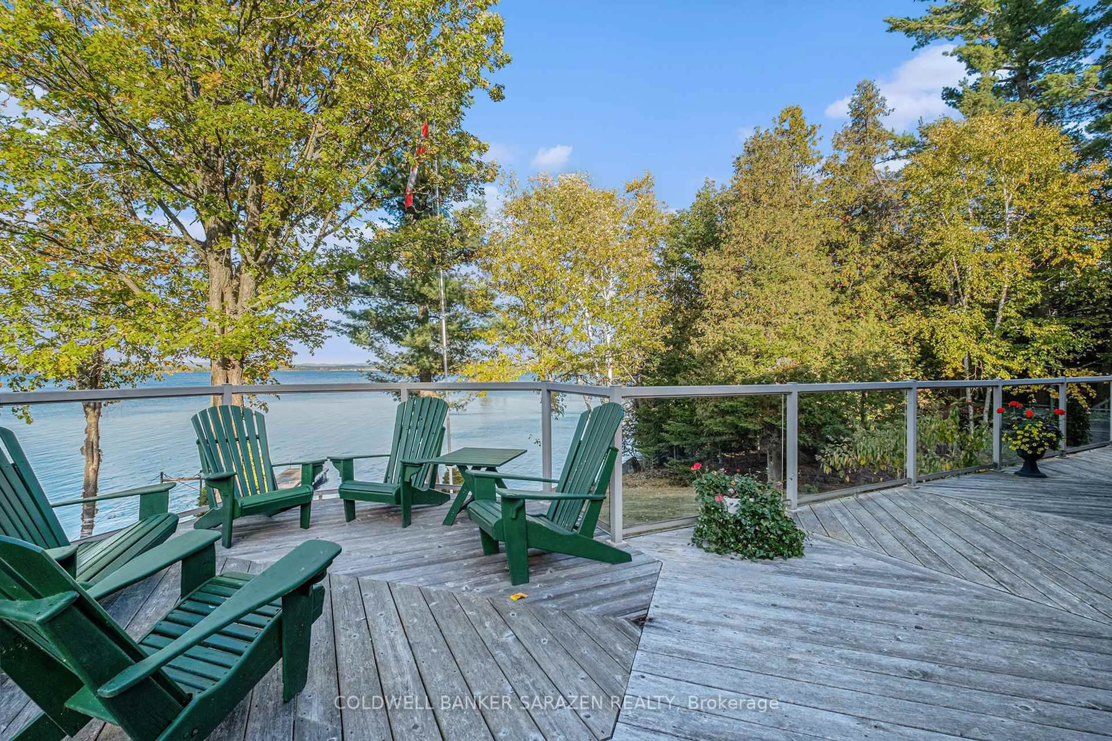 Patio, water/lake/river/ocean view for 188 Morris Island Dr, Ottawa Ontario K7S 3G7