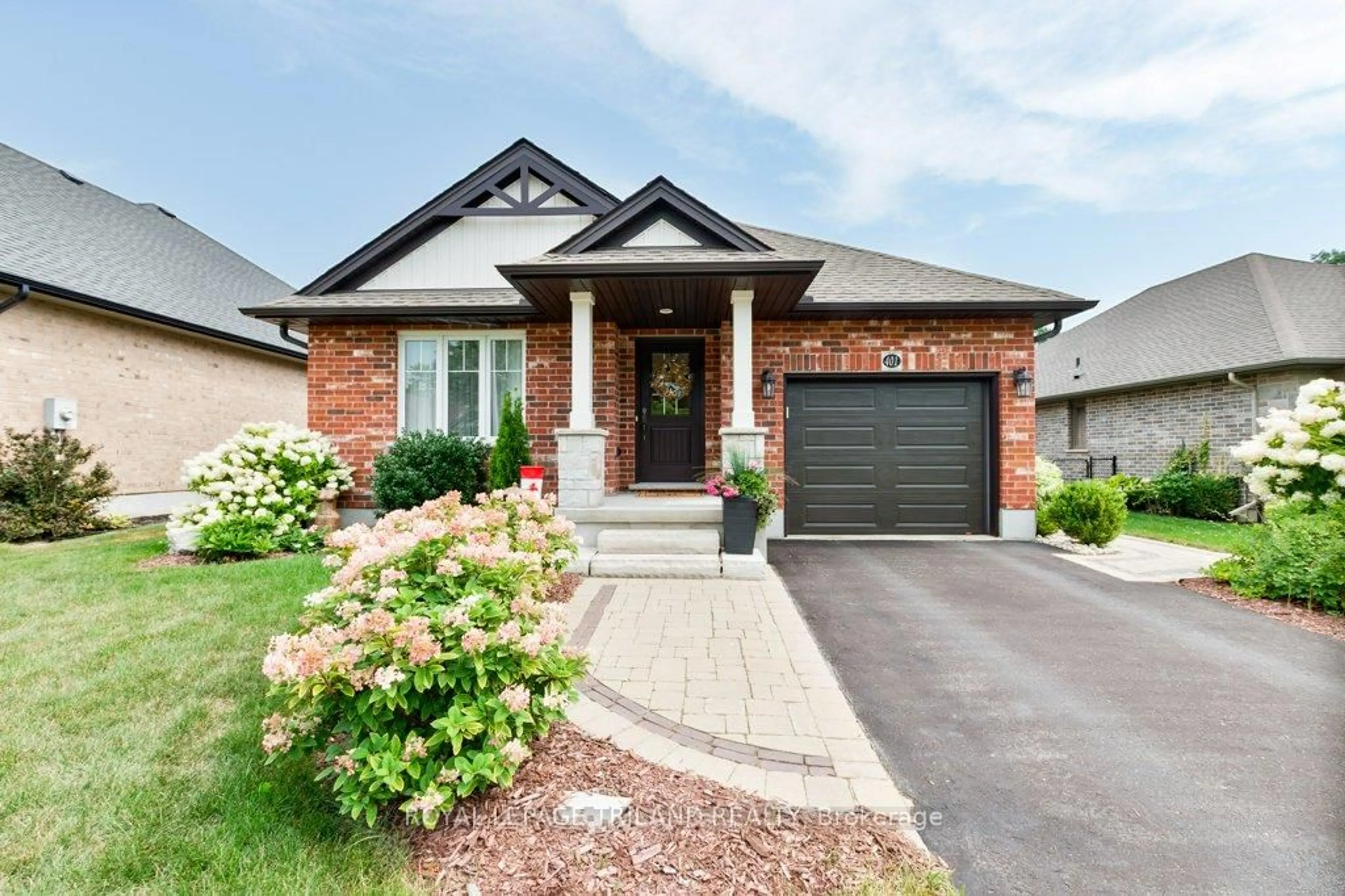 Home with brick exterior material, street for 401 Beamish St, Central Elgin Ontario N5L 0A7