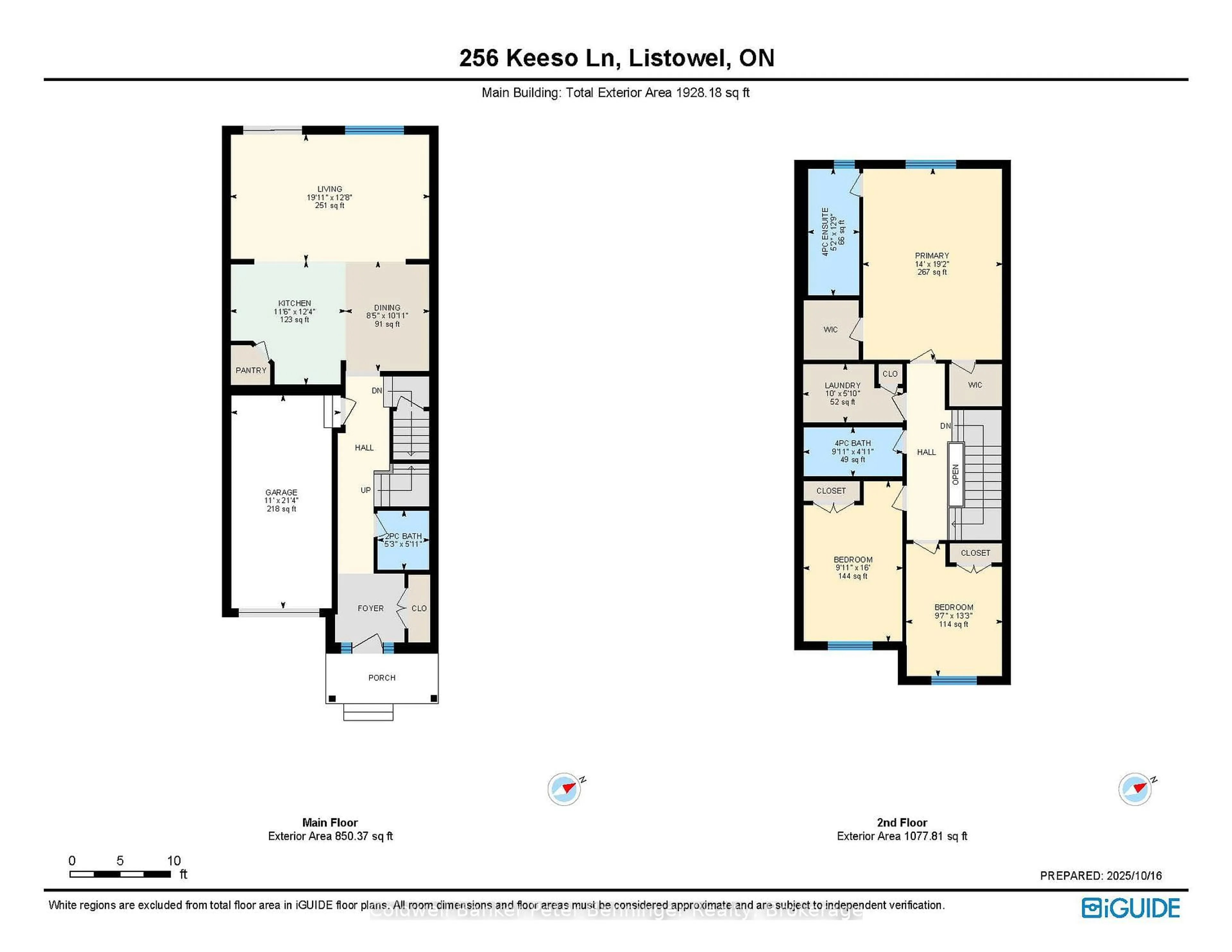 Floor plan for 256 Keeso Lane, North Perth Ontario N4W 0C3