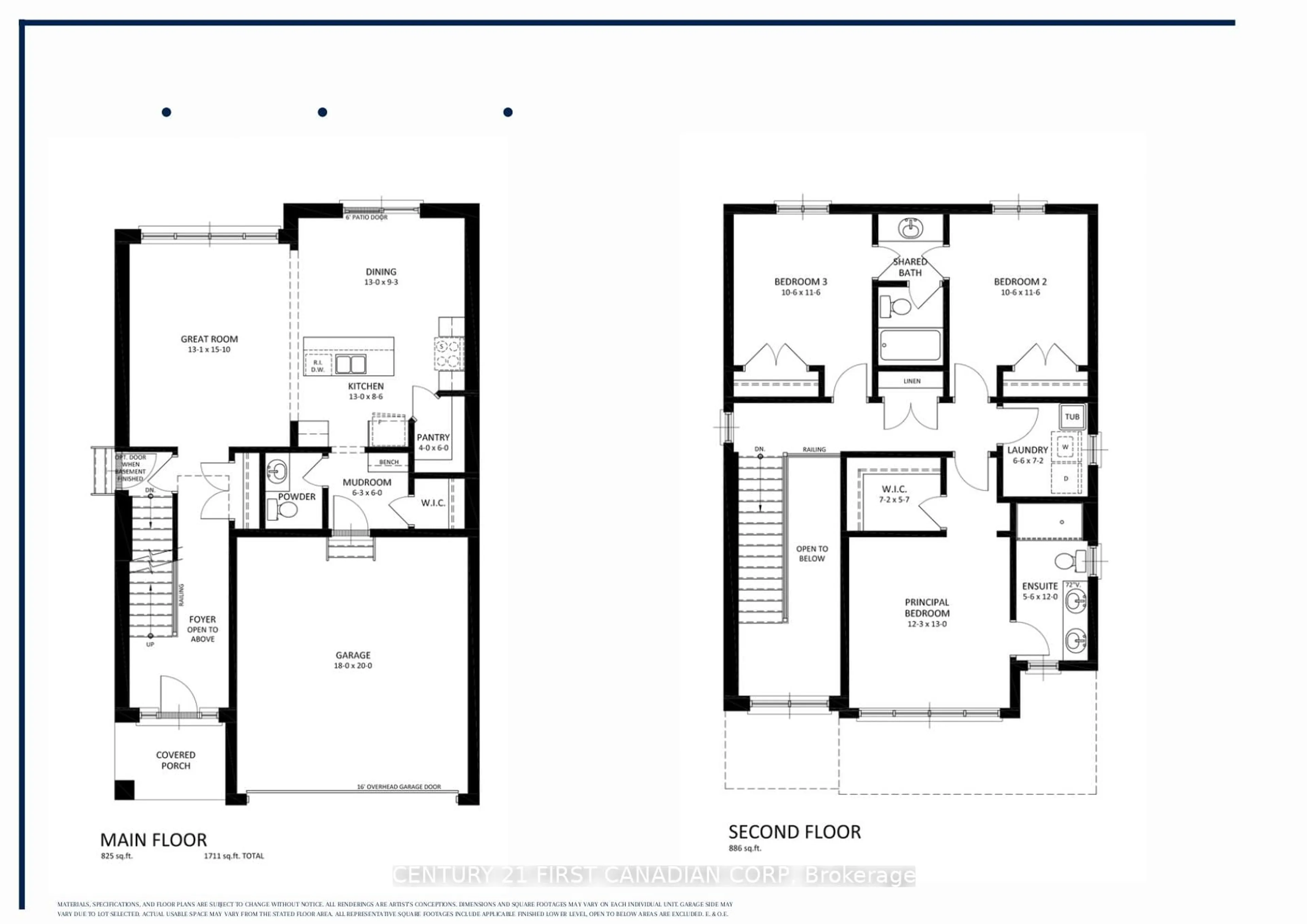 Floor plan for 194 Bowman Dr, Middlesex Centre Ontario N0M 2A0