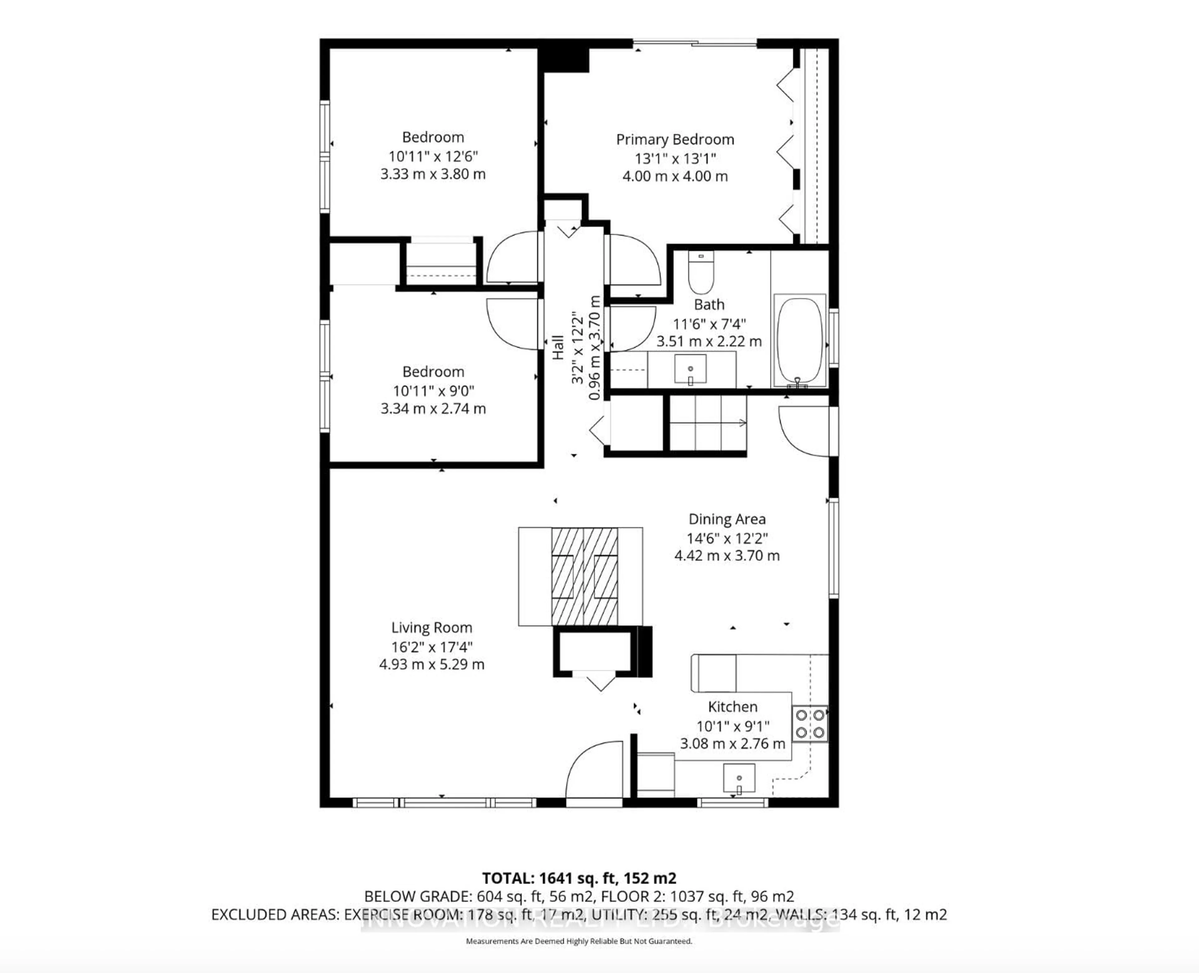 Floor plan for 2302 Horton St, Ottawa Ontario K1G 3E8