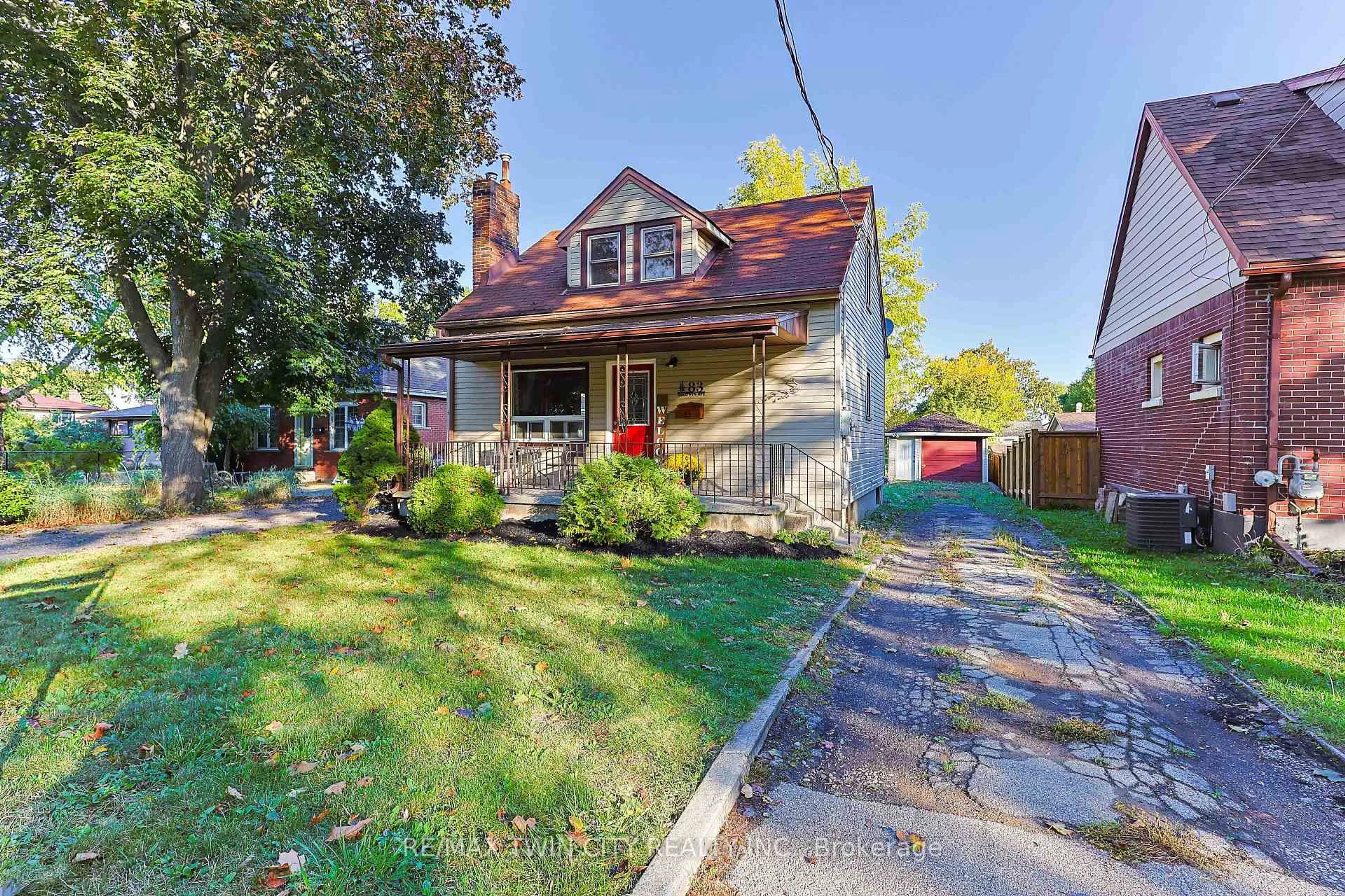 Home with brick exterior material, street for 83 Baldwin Ave, Brantford Ontario N3S 1H9
