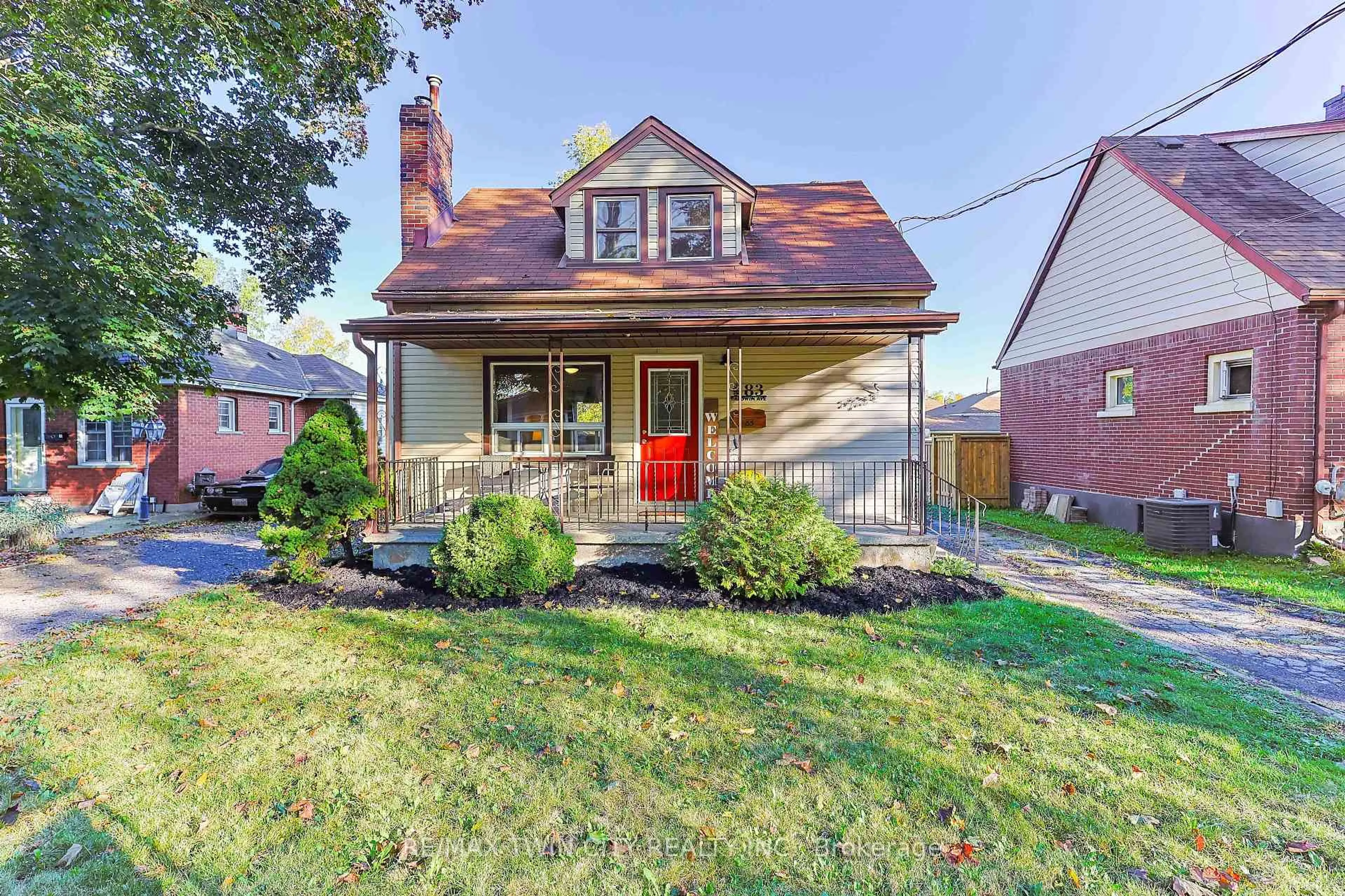 Home with brick exterior material, street for 83 Baldwin Ave, Brantford Ontario N3S 1H9